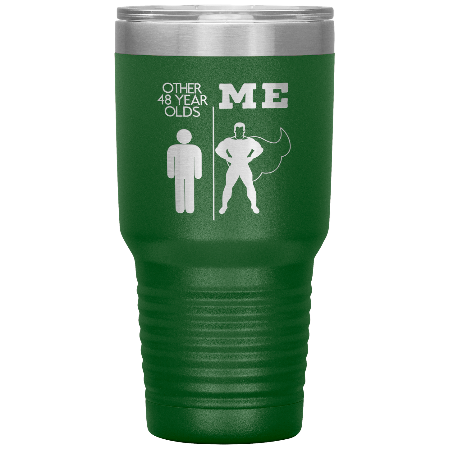 48th Birthday Tumbler, 48th Birthday Gifts, Travel Coffee Mug, Birthday Gifts for Men and Women