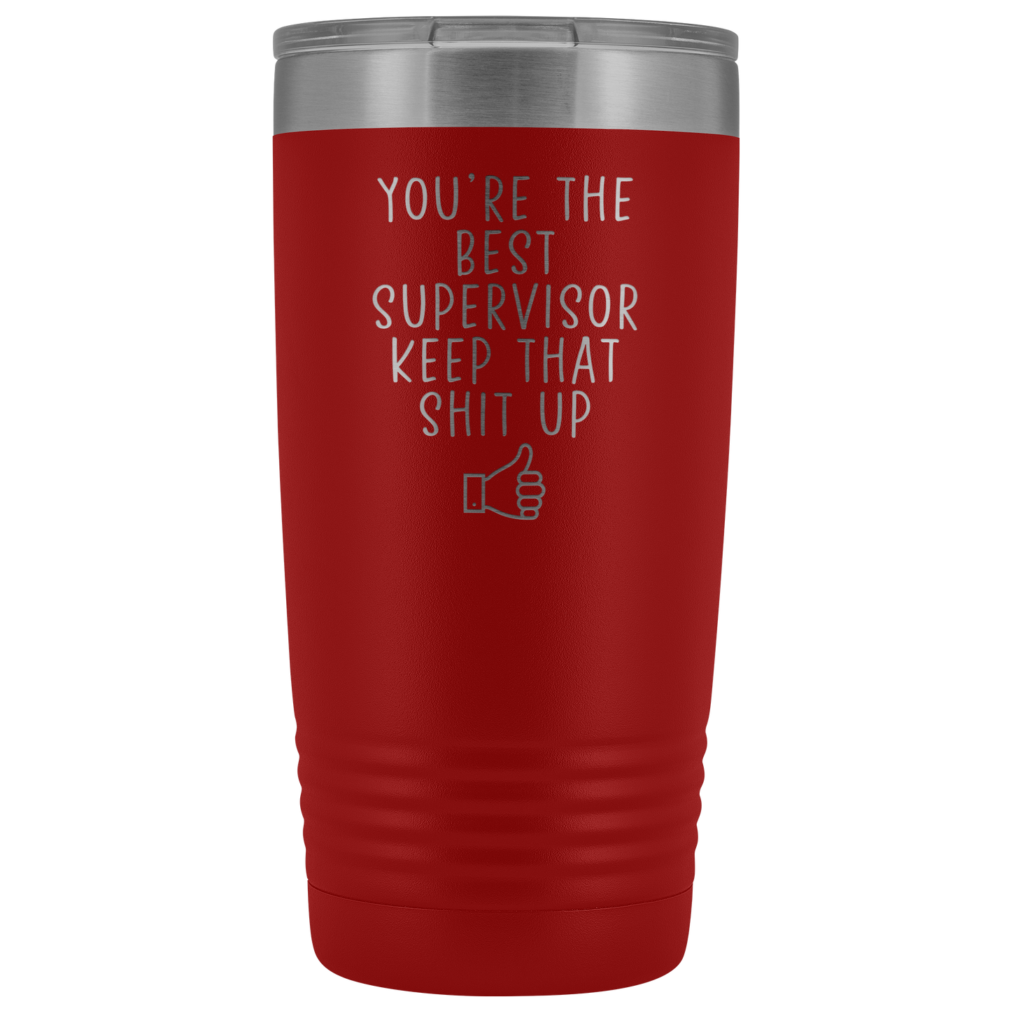 Cadeau de superviseur, tasse de café de superviseur, tumbler de superviseur