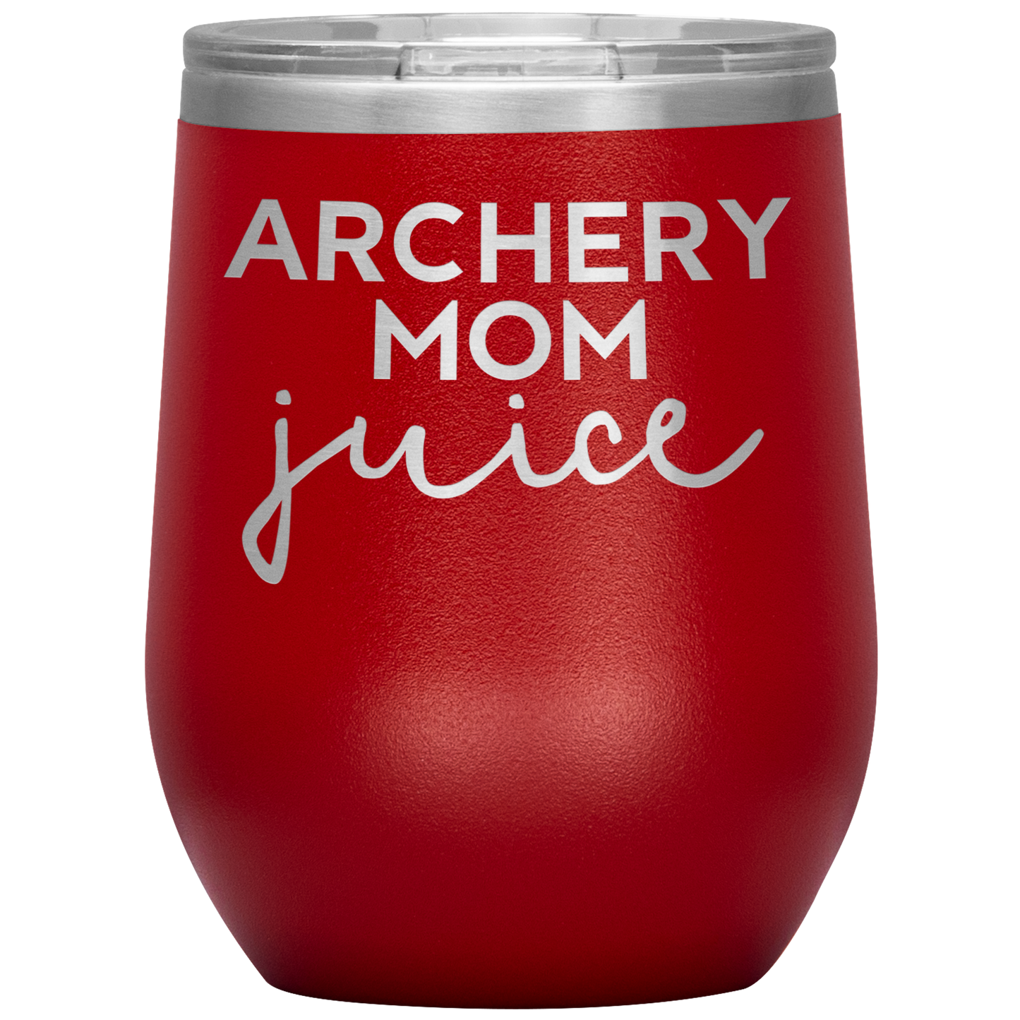 Archery Mom Wine Tumbler, Archery Mom Gifts, Archery Mom Wine Cup, Presentes de Aniversário para Homens e Mulheres