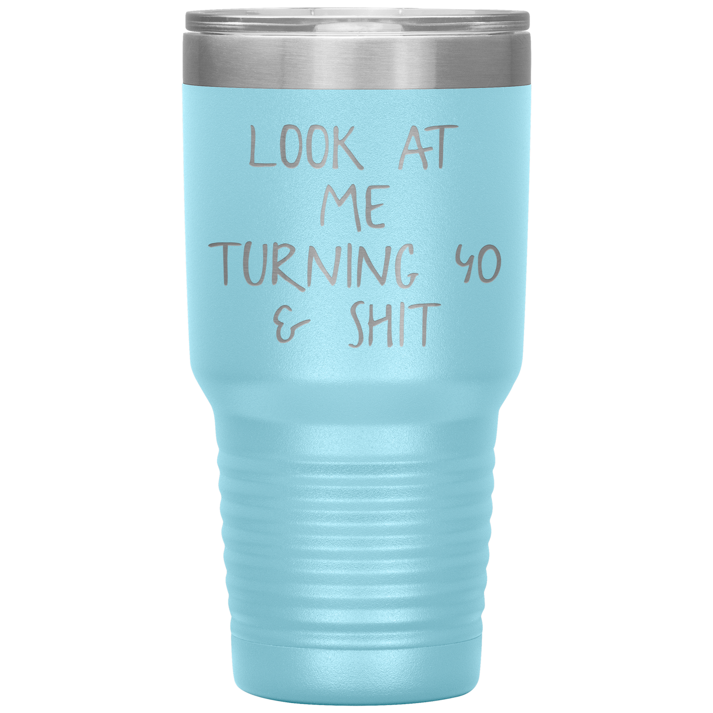 40th Birthday Tumbler, 40th Birthday Gifts, Travel Coffee Mug, Birthday Gifts for Men and Women