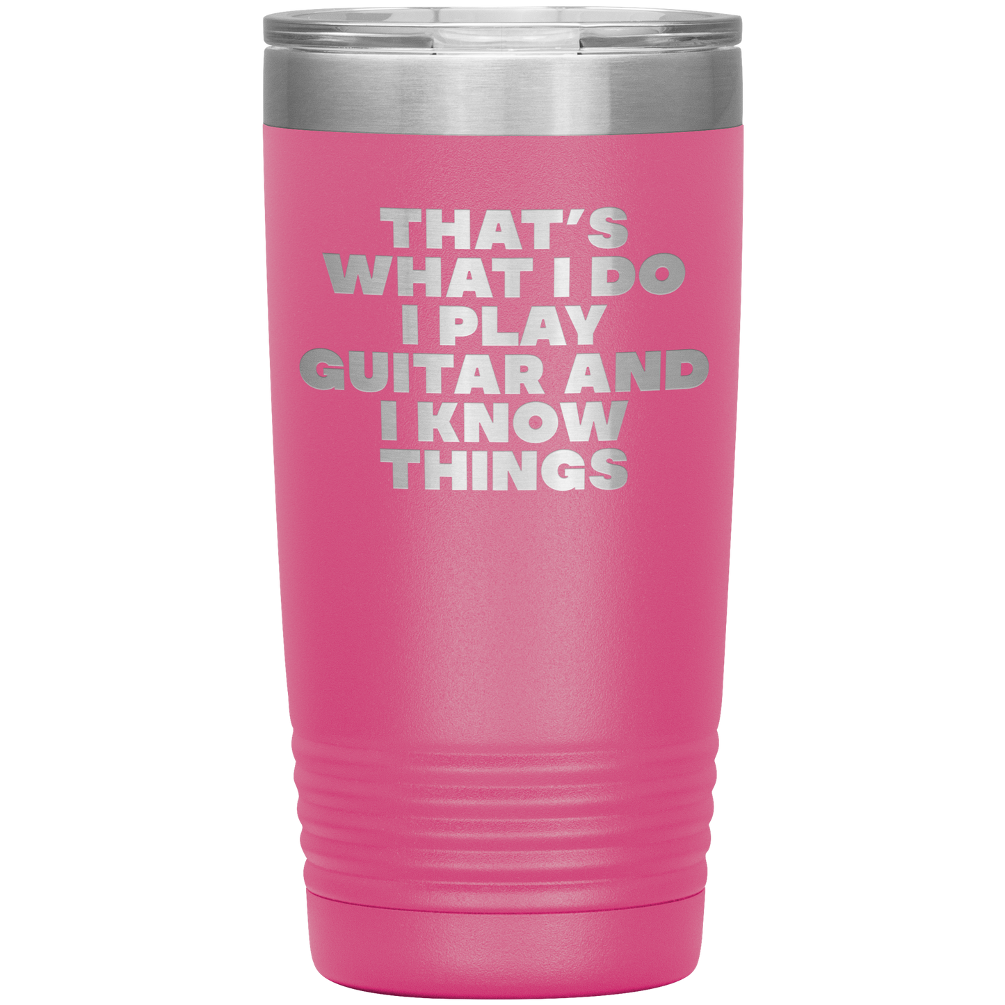 Guitarist Tumbler, Guitarist Gifts, Travel Coffee Mug, Birthday Gifts for Men and Women