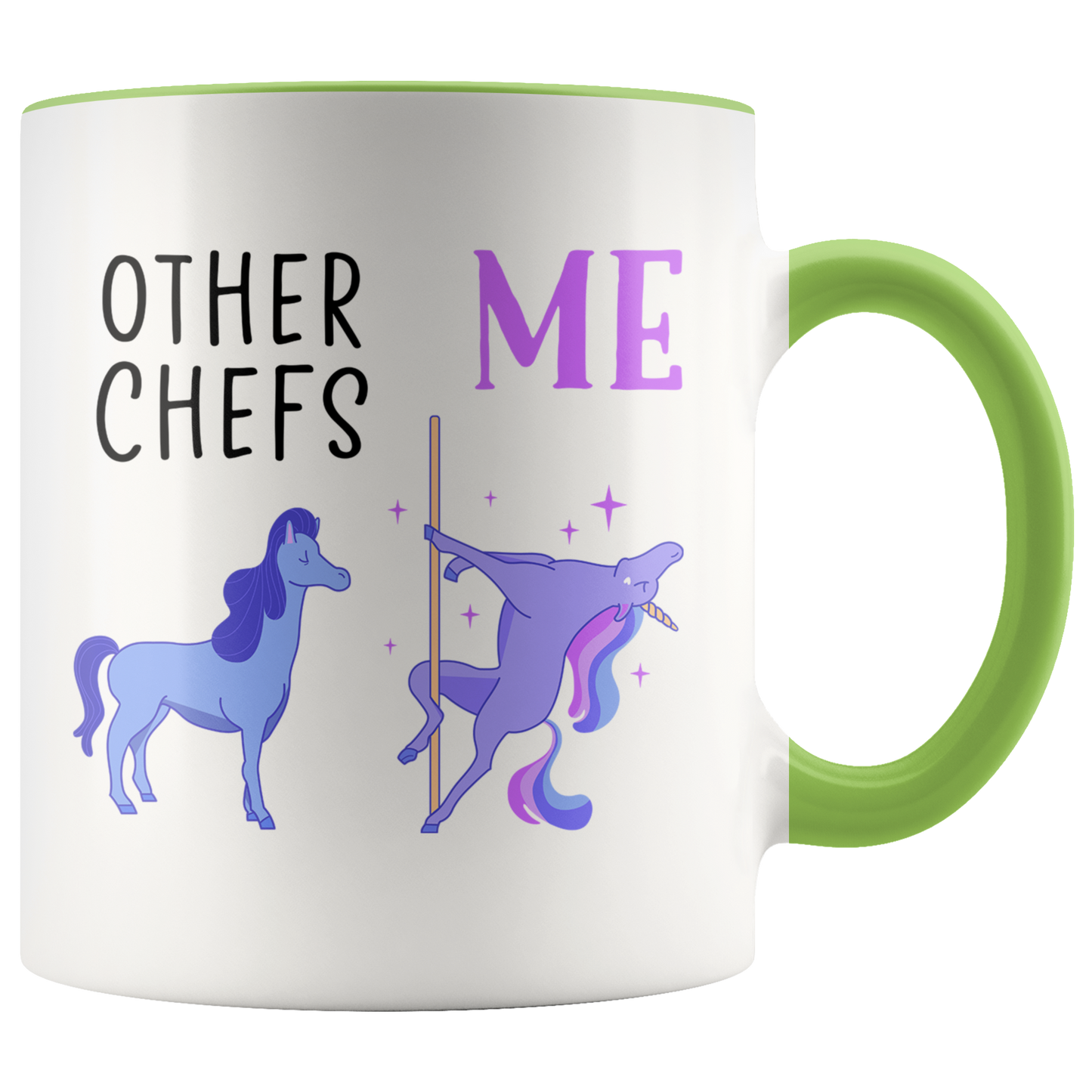 Chef Gifts, Funny Coffee Mug, Appreciation Two Tone Accent Cup, Birthday Gift for Men and Women