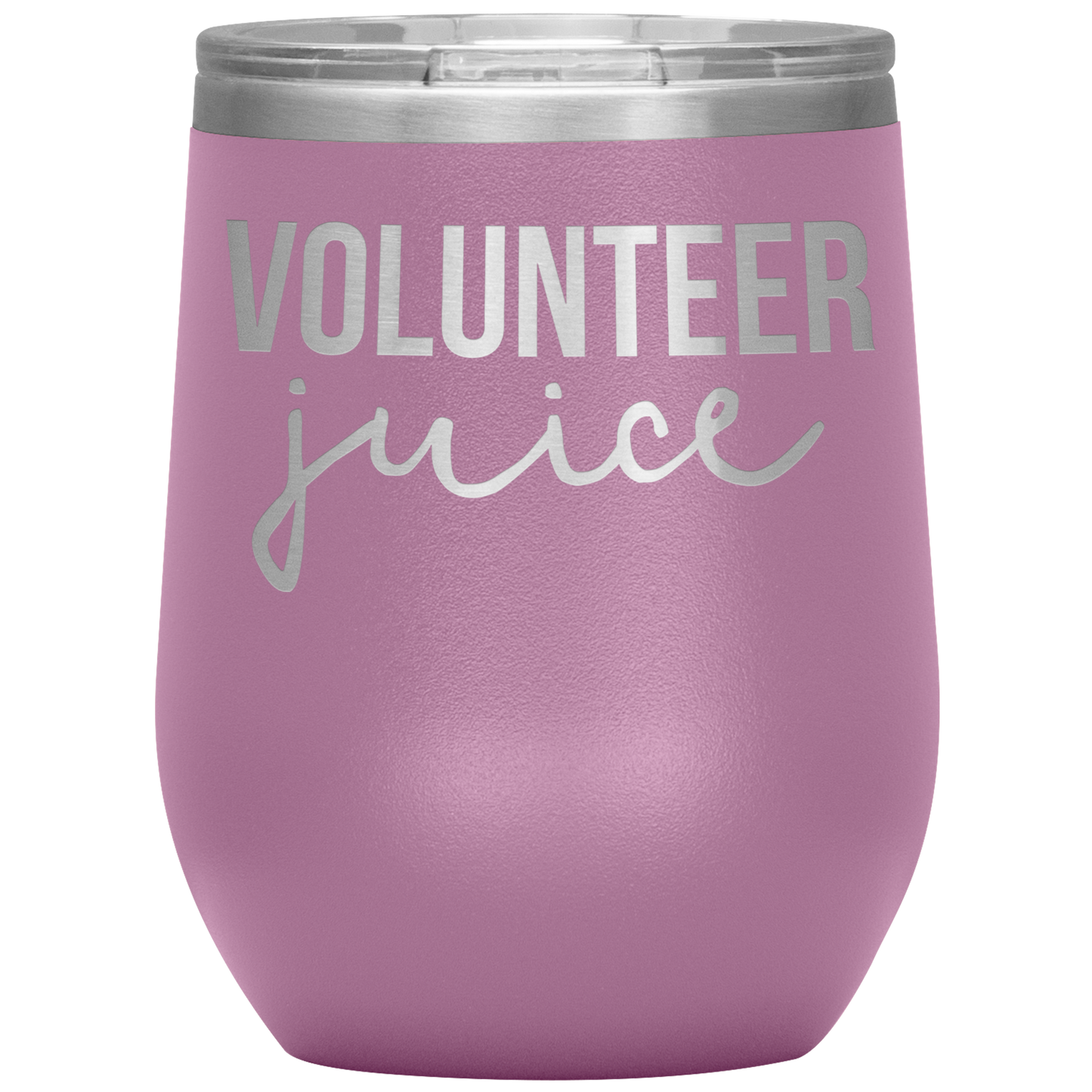 Volunteer Wine Tumbler, Volunteer Gifts, Travel Wine Cup, Birthday Gifts for Men and Women