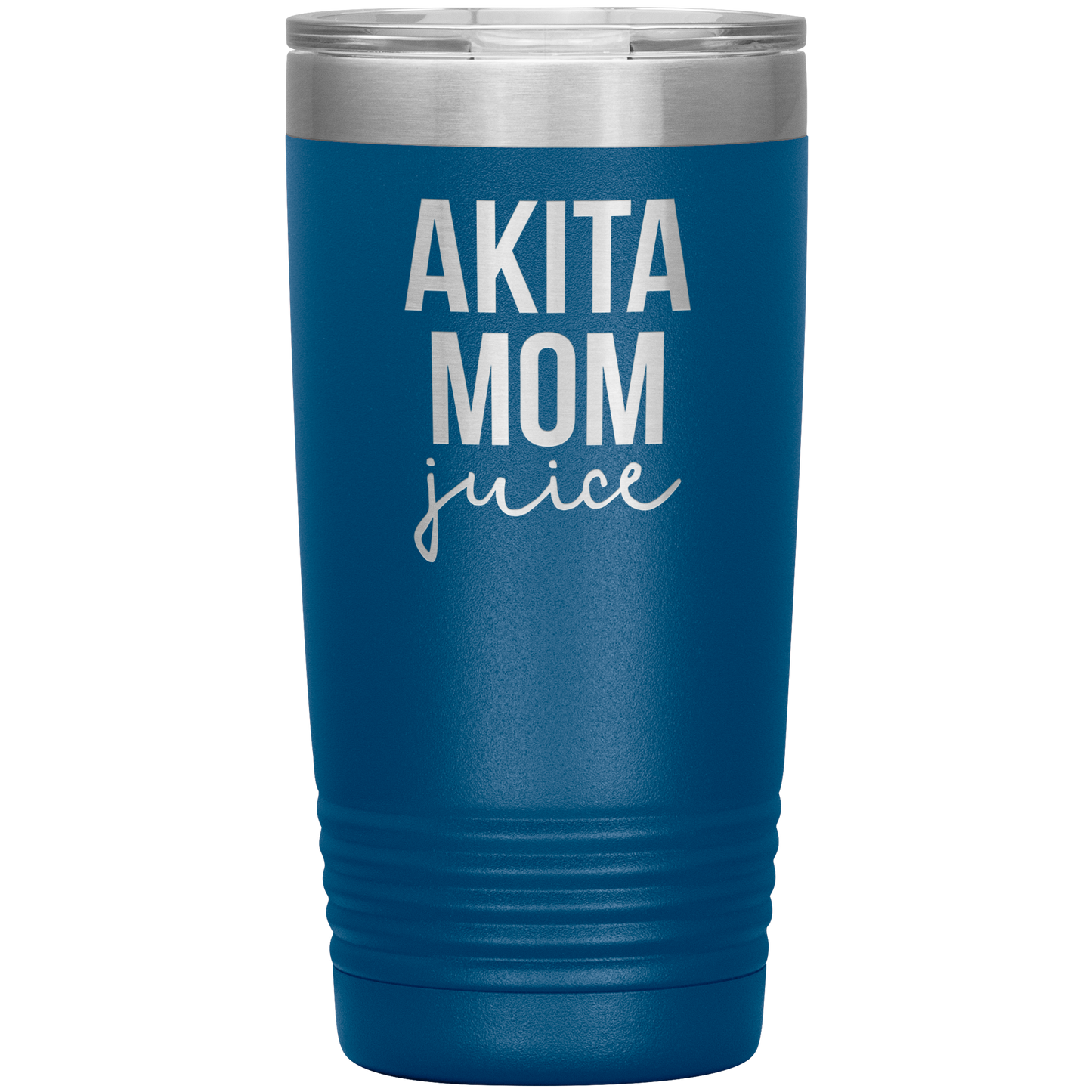 Akita Mom Tumbler, Funny Travel Coffee Mug, Birthday Gifts for Men and Women