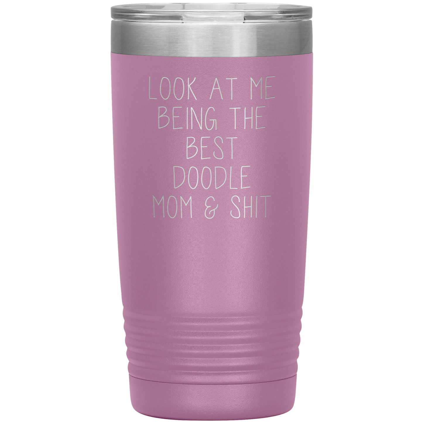 Doodle Mom Tumbler, Doodle Mom Gifts, Doodle Mom Coffee Mug, Birthday Gifts for Men and Women