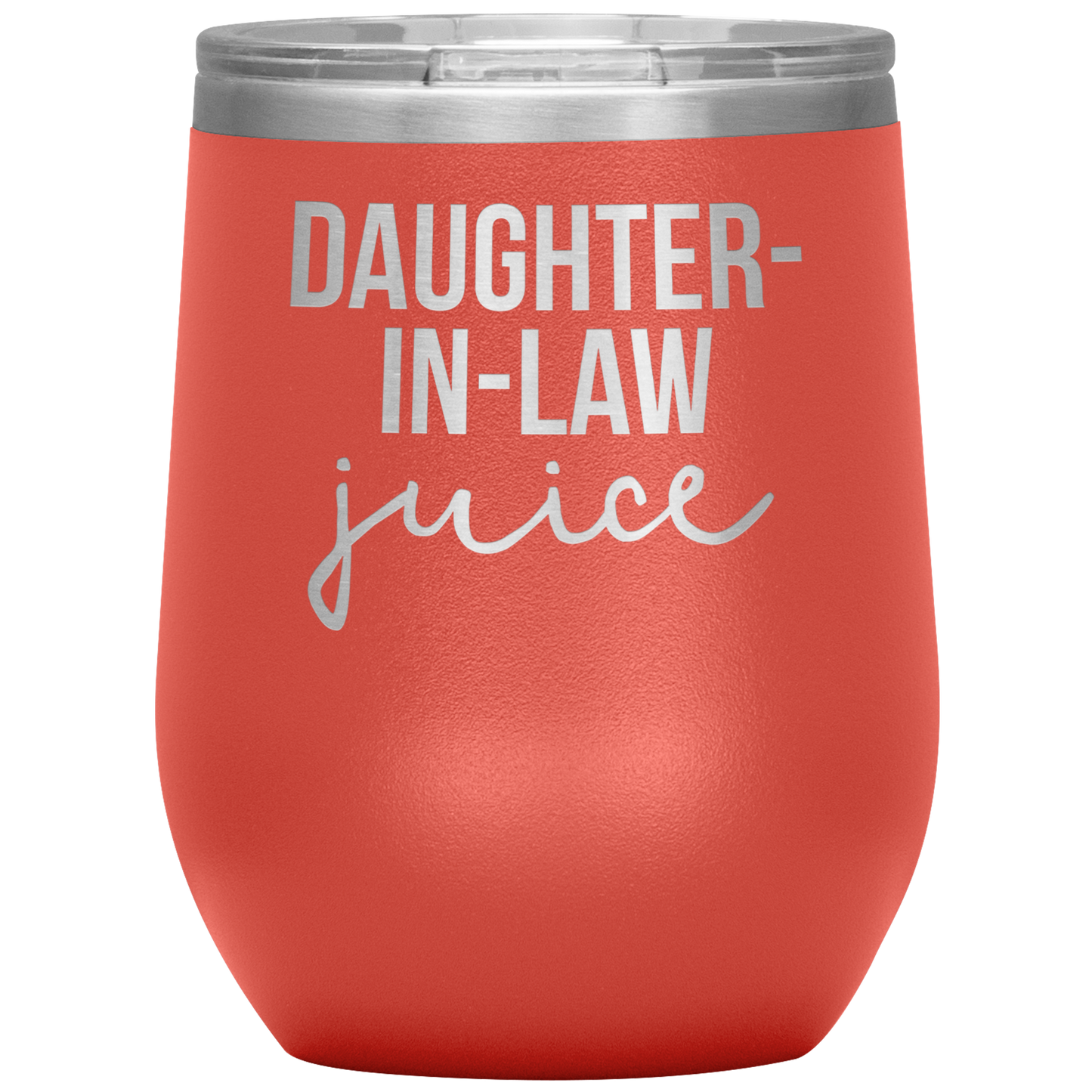 Filha em Law Wine Tumbler, Filha in Law Gifts, Travel Wine Cup, Birthday Gifts for Men and Women