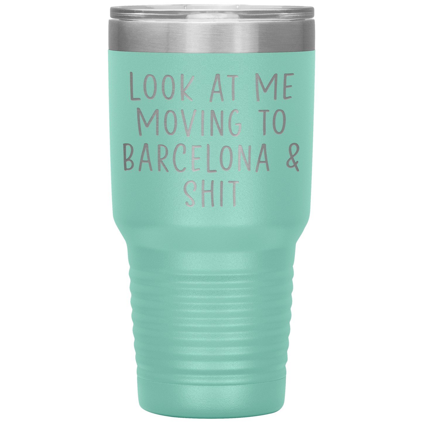 Moving to Barcelona Spain Tumbler, Funny Travel Coffee Mug, Birthday Gifts for Men and Women