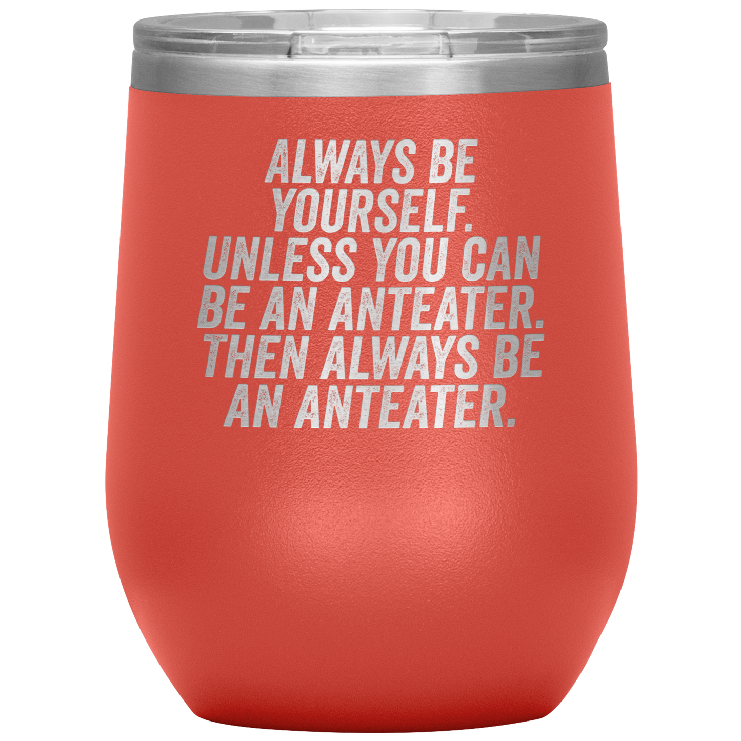 Anteater Wine Tumbler, Anteater Gifts, Travel Wine Cup, Birthday Gifts for Men and Women