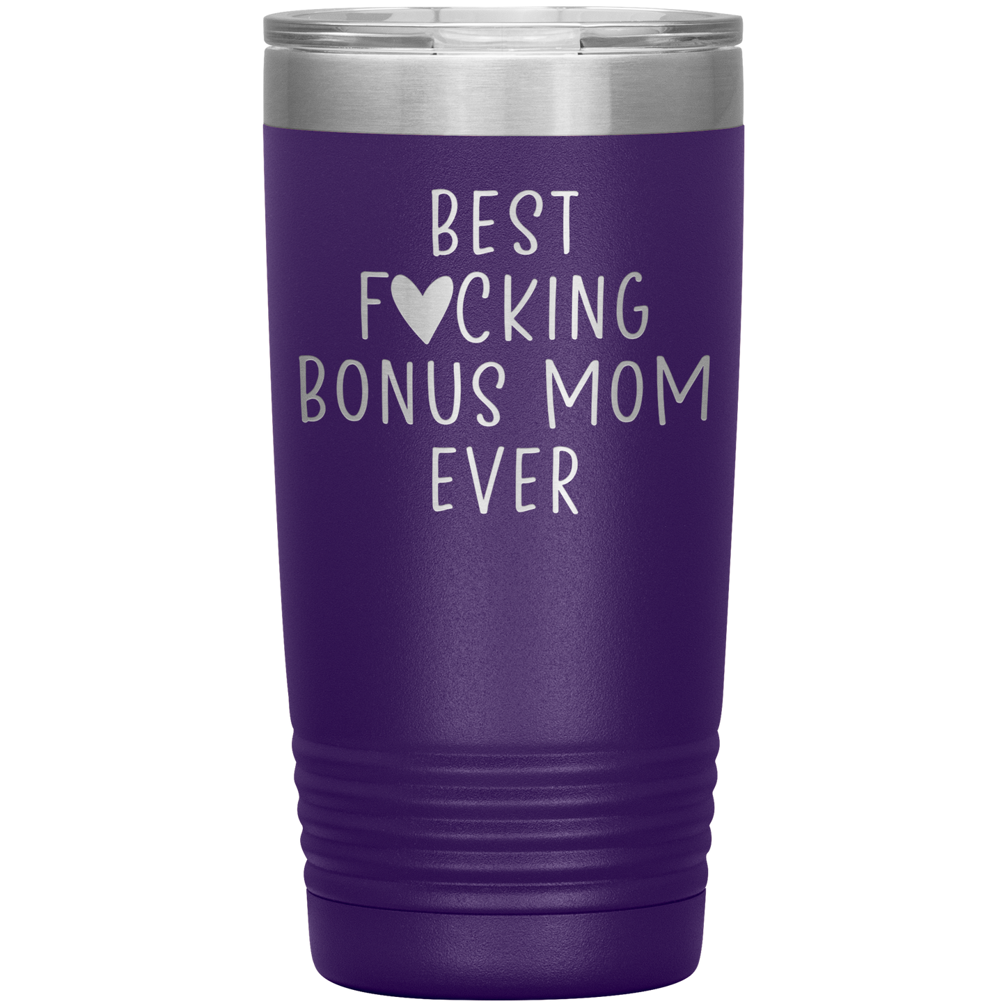 Bonus Mom Tumbler, Bonus Mom Gifts, Travel Coffee Mug, Birthday Gifts for Men and Women