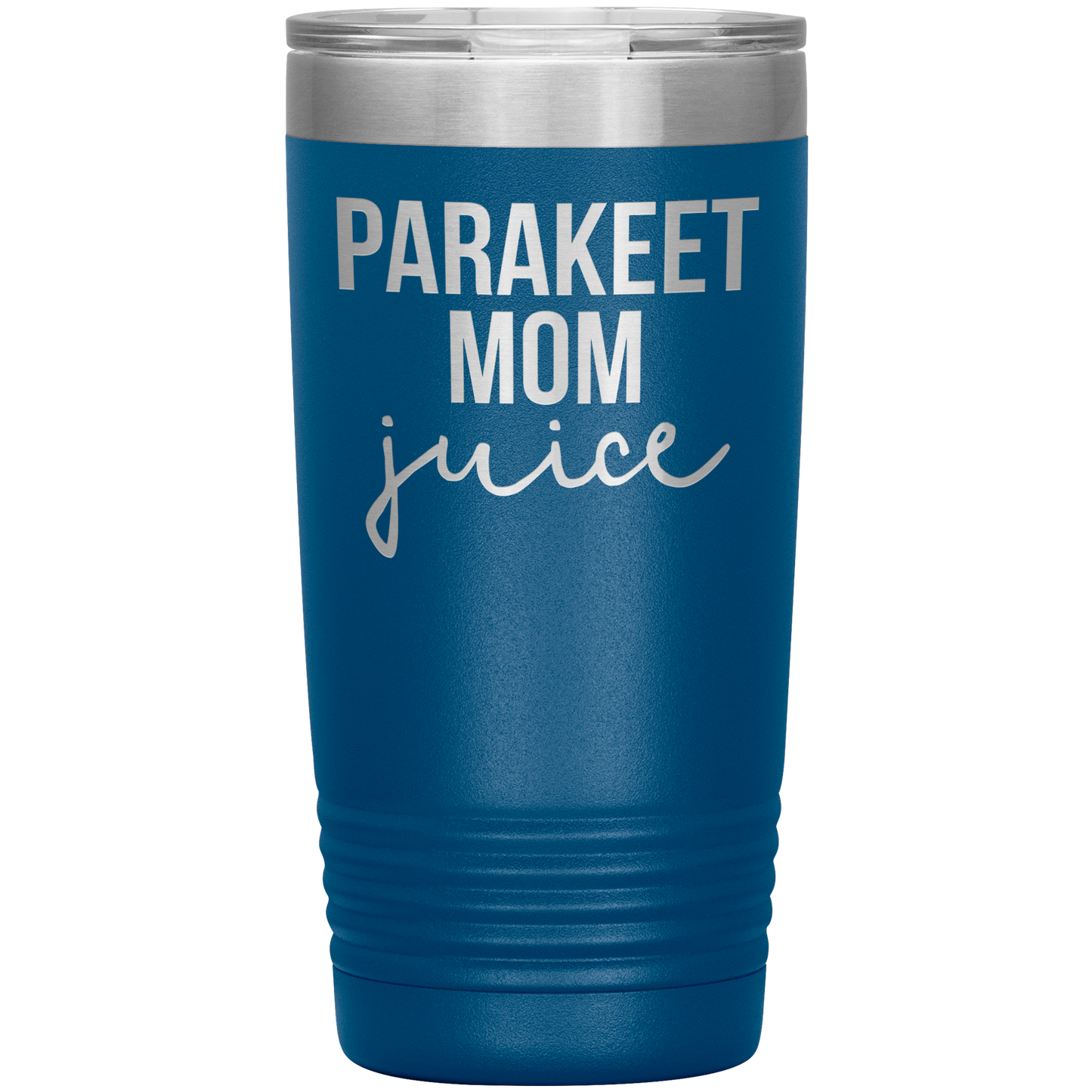 Parakeet Mom Tumbler, Parakeet Mom Gifts, Travel Coffee Mug, Birthday Gifts for Men and Women