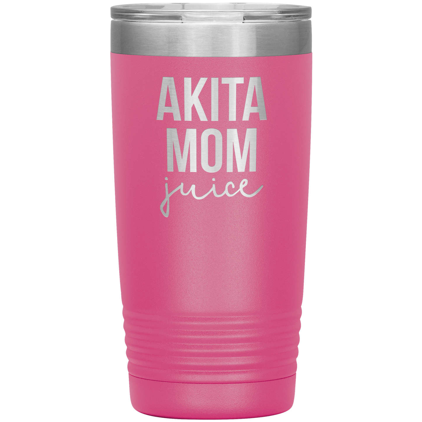 Akita Mom Tumbler, Funny Travel Coffee Mug, Birthday Gifts for Men and Women