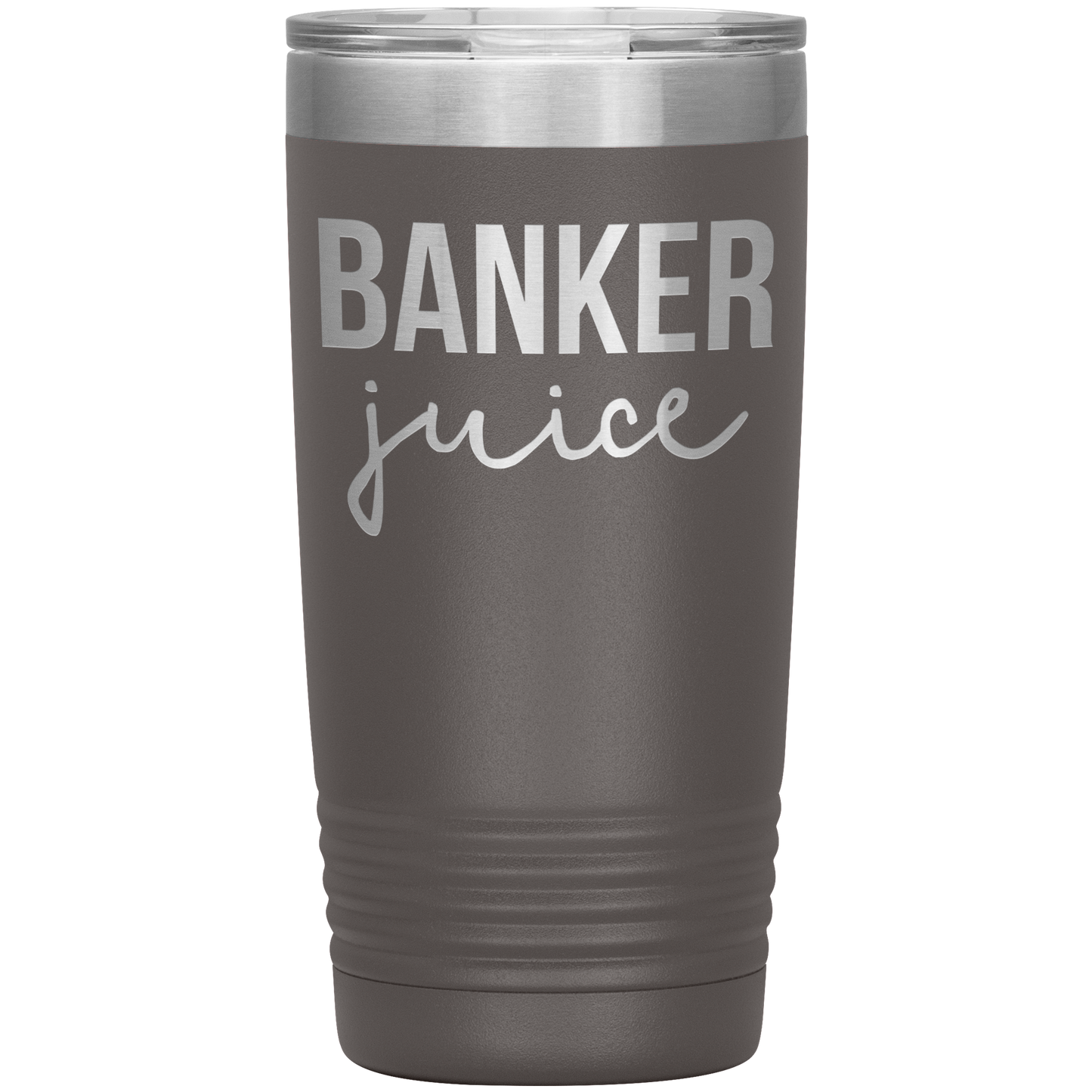 Banker Tumbler, Funny Travel Coffee Mug, Birthday Gifts for Men and Women