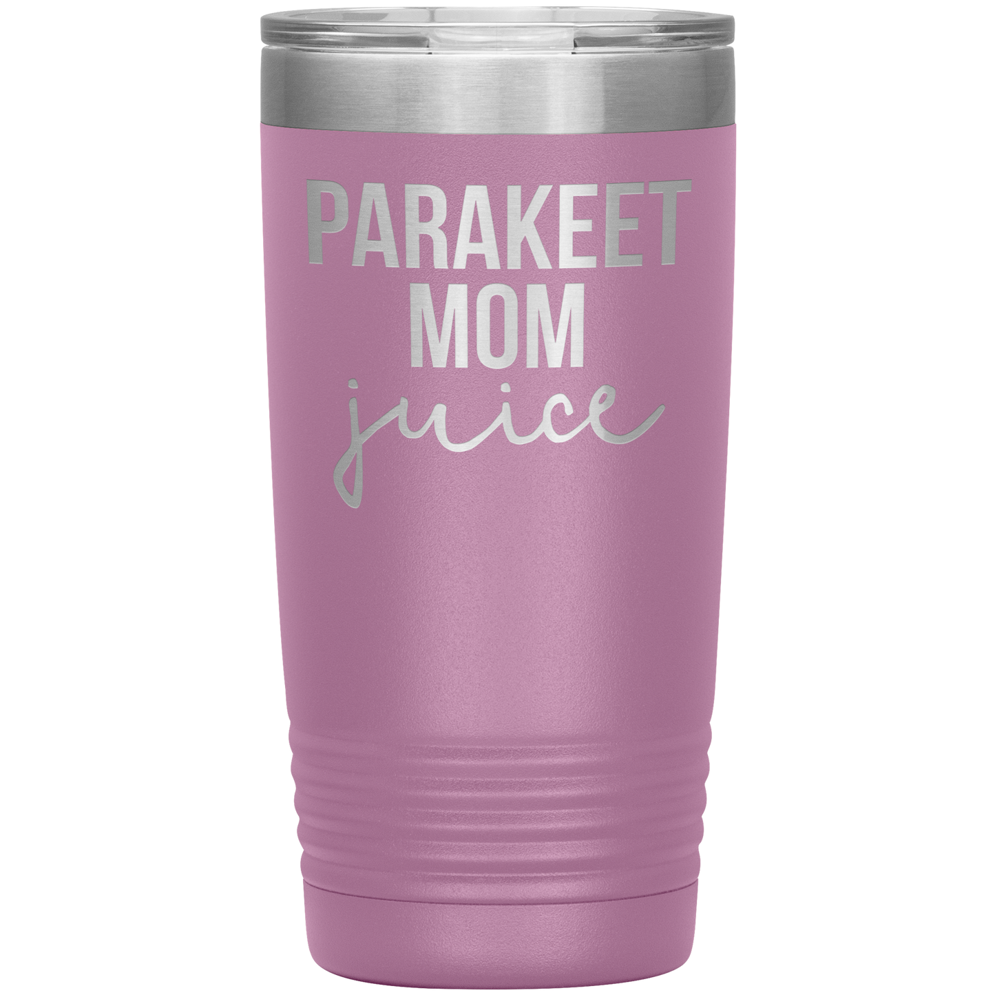 Parakeet Mom Tumbler, Parakeet Mom Gifts, Travel Coffee Mug, Birthday Gifts for Men and Women