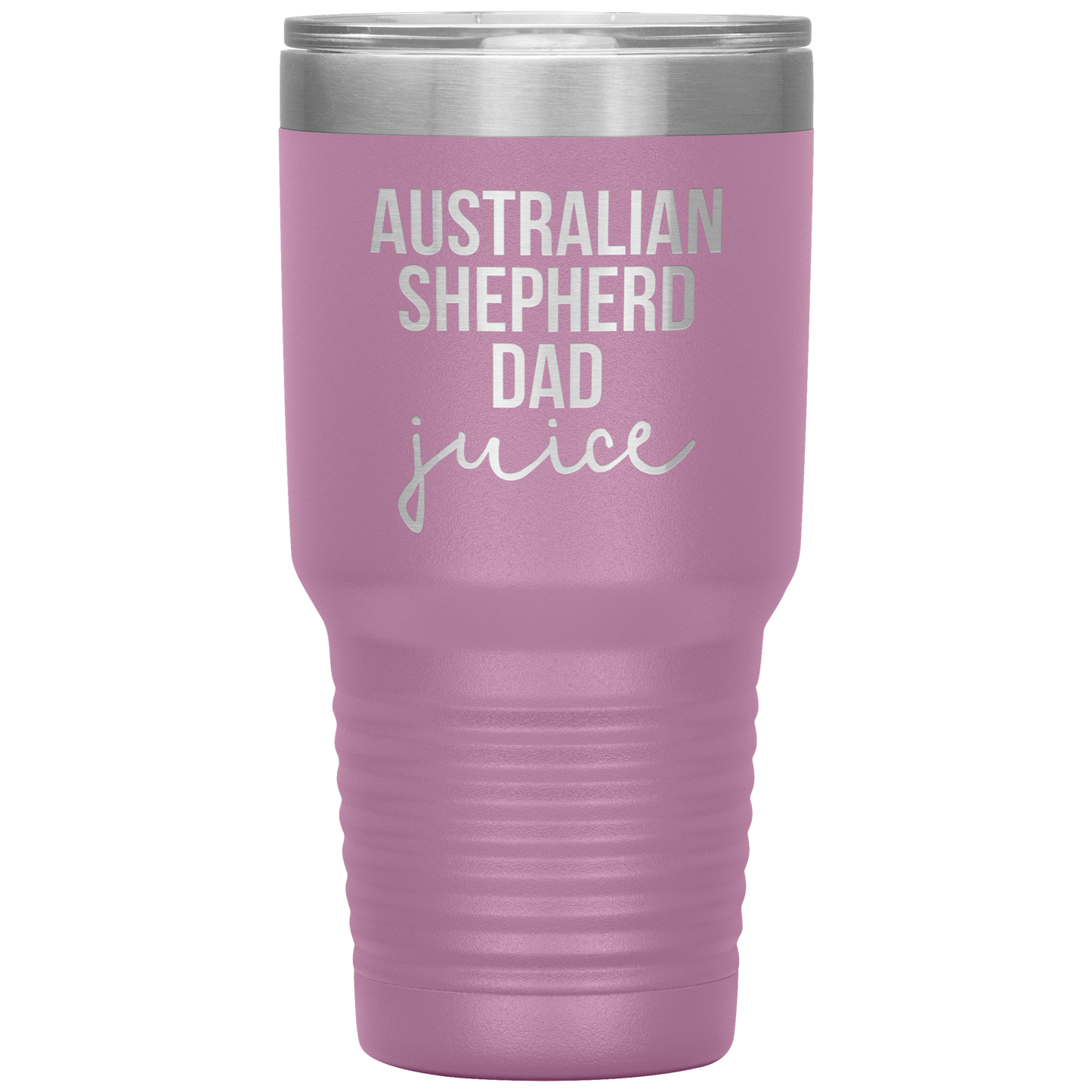 Australian Shepherd Dad Tumbler, Funny Travel Coffee Mug, Birthday Gifts for Men and Women