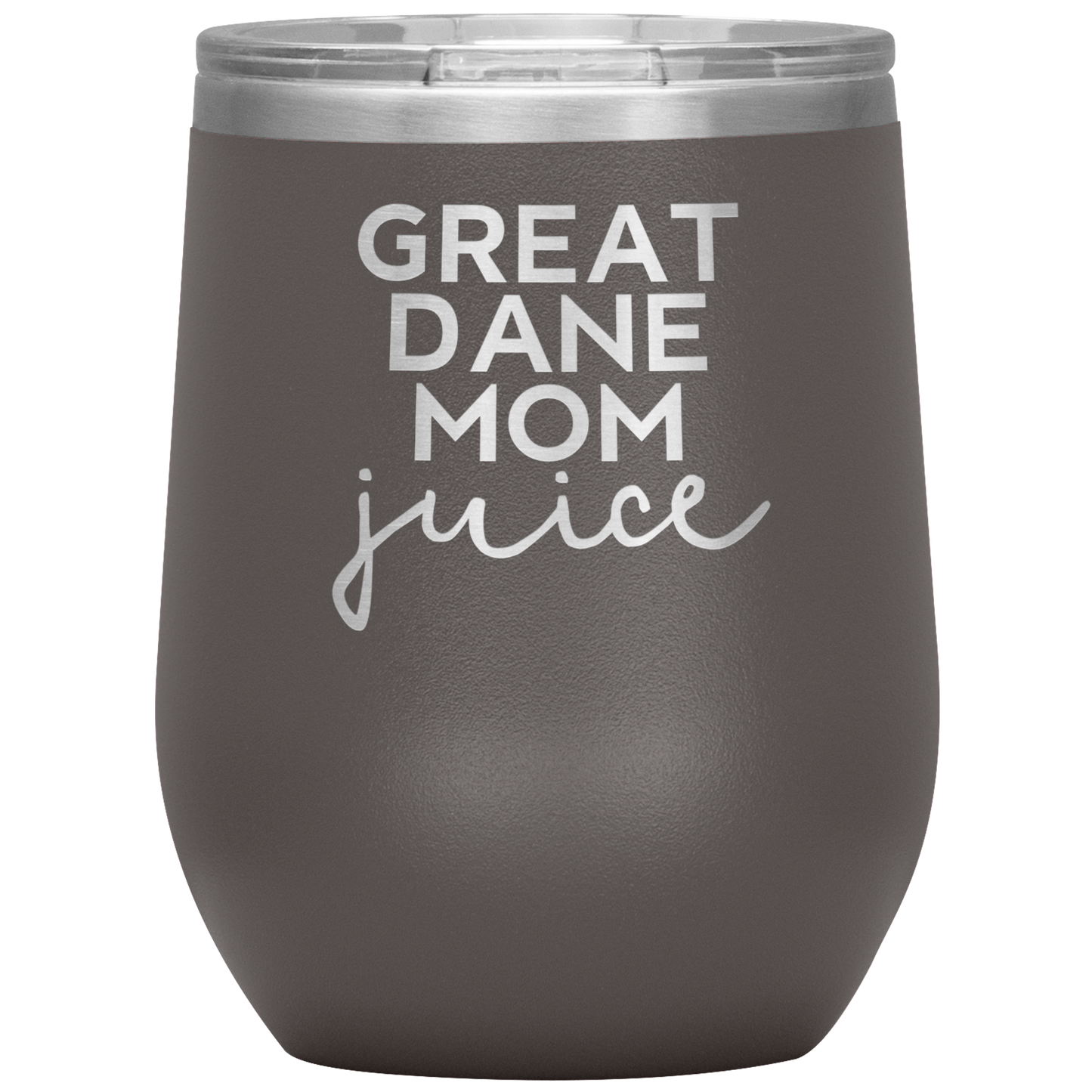 Great Dane Mom Wine Tumbler, Great Dane Mom Gifts, Travel Wine Cup, Birthday Gifts for Men and Women