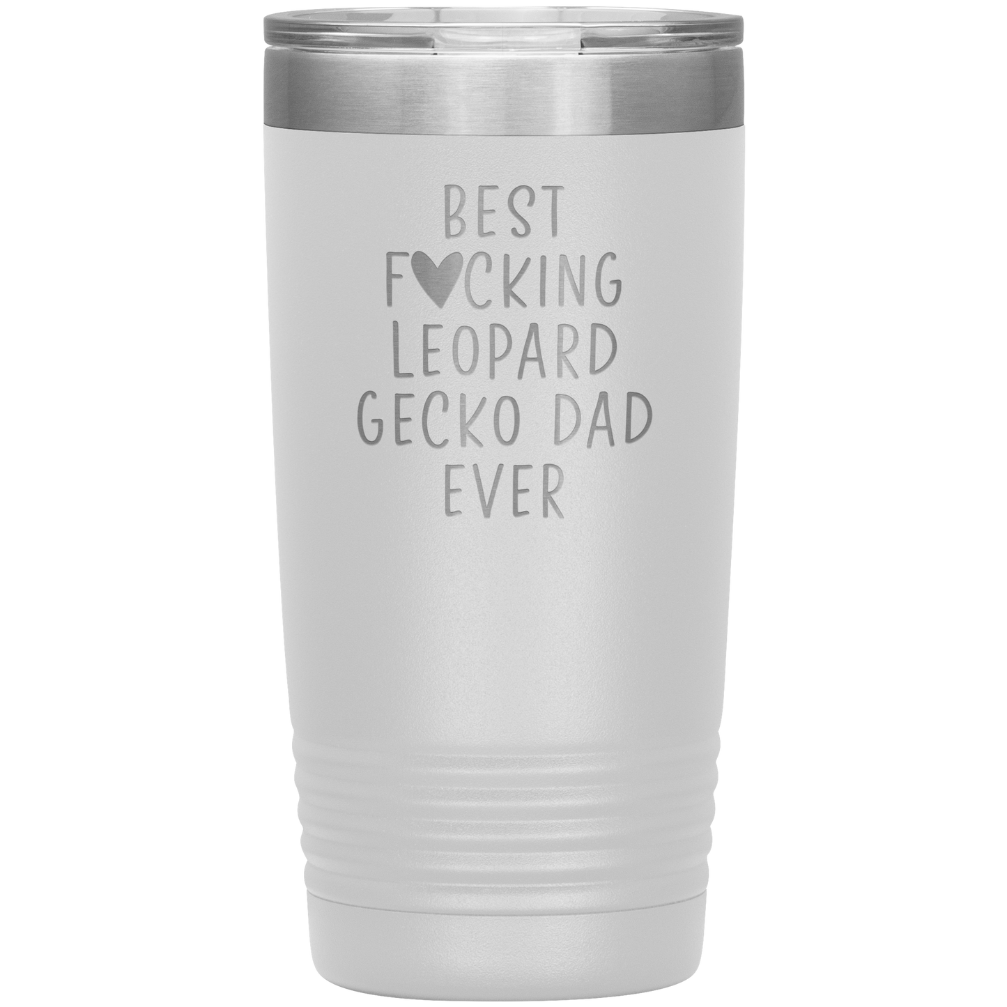 Leopard Gecko Dad Tumbler, Leopard Gecko Dad Gifts, Travel Coffee Mug, Birthday Gifts for Men and Women