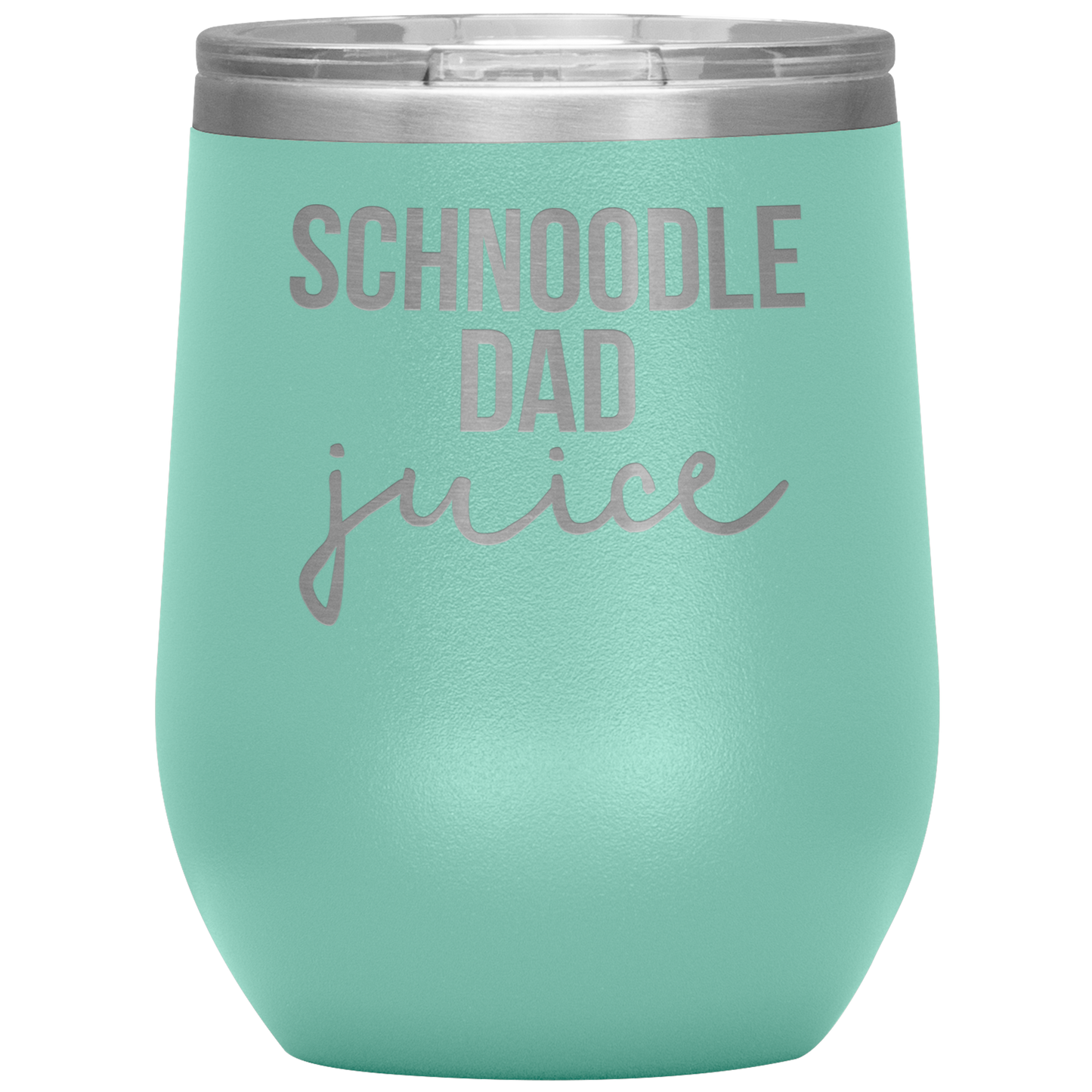 Schnoodle Dad Wine Tumbler, Schnoodle Dad Gifts, Travel Wine Cup, Birthday Gifts for Men and Women