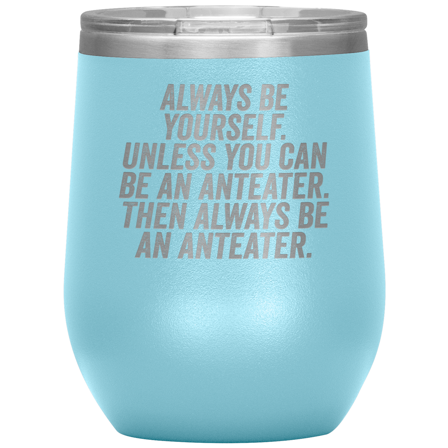 Anteater Wine Tumbler, Anteater Gifts, Travel Wine Cup, Birthday Gifts for Men and Women