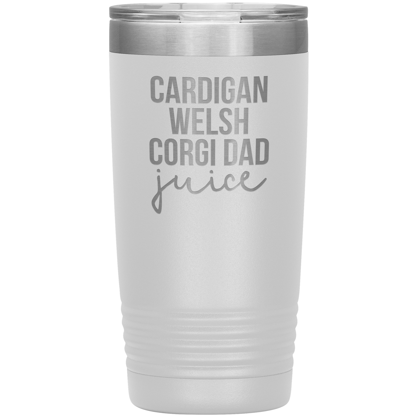 Cardigan Welsh Corgi Dad Tumbler, Cardigan Welsh Corgi Dad Gifts, Travel Coffee Mug, Birthday Gifts for Men and Women