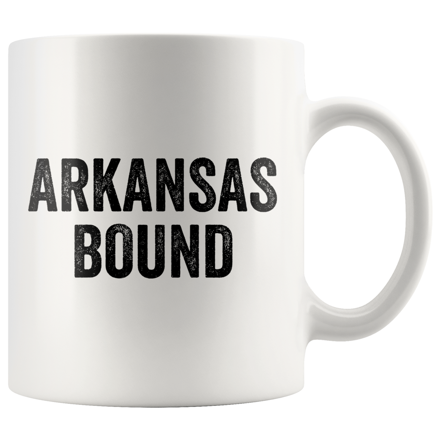 Moving to Arkansas Gifts, Coffee Mug, Two Tone Accent Cup, Birthday Gift for Men and Women