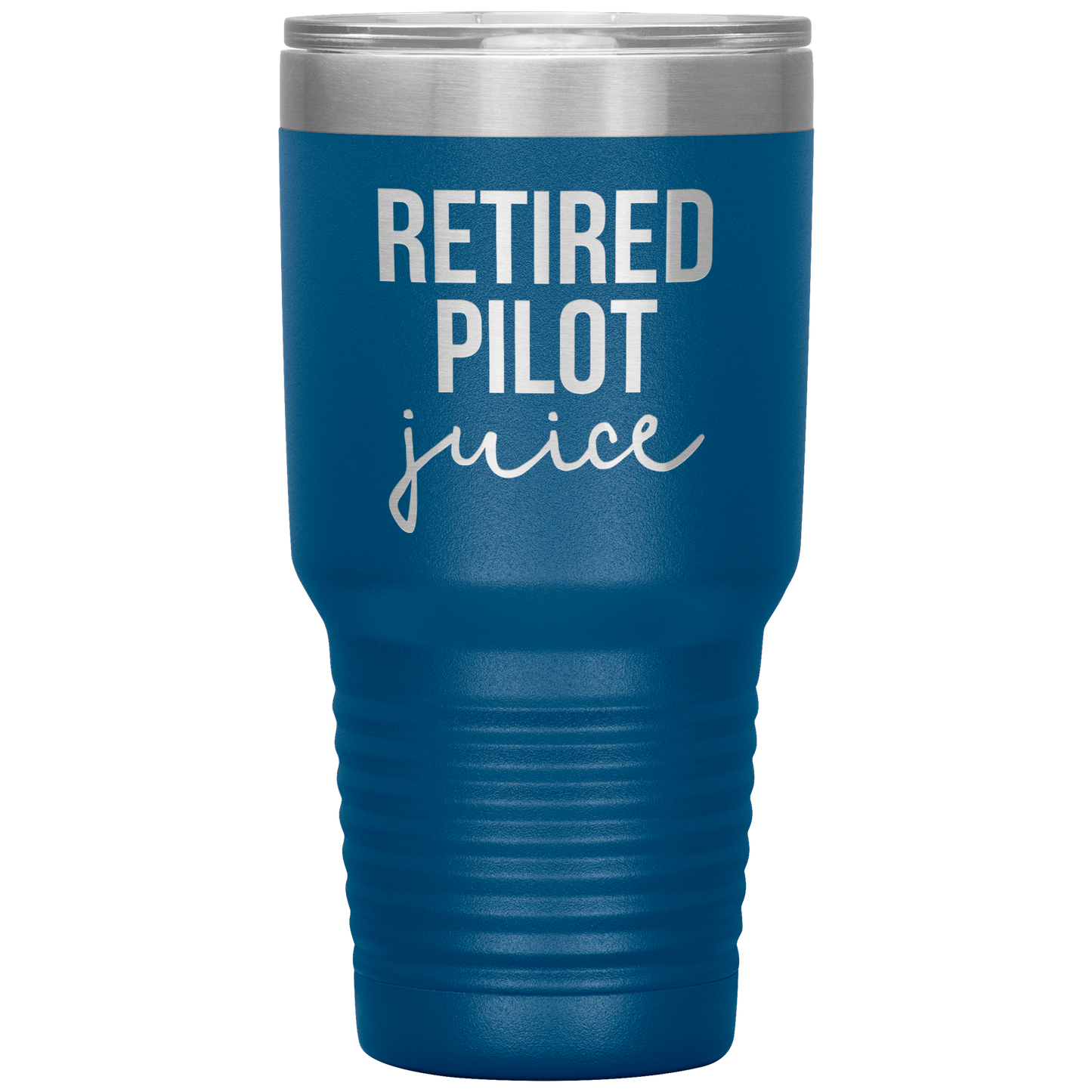 Retired Pilot Retirement Tumbler, Retired Pilot Retirement Gifts, Travel Coffee Mug, Birthday Gifts for Men and Women