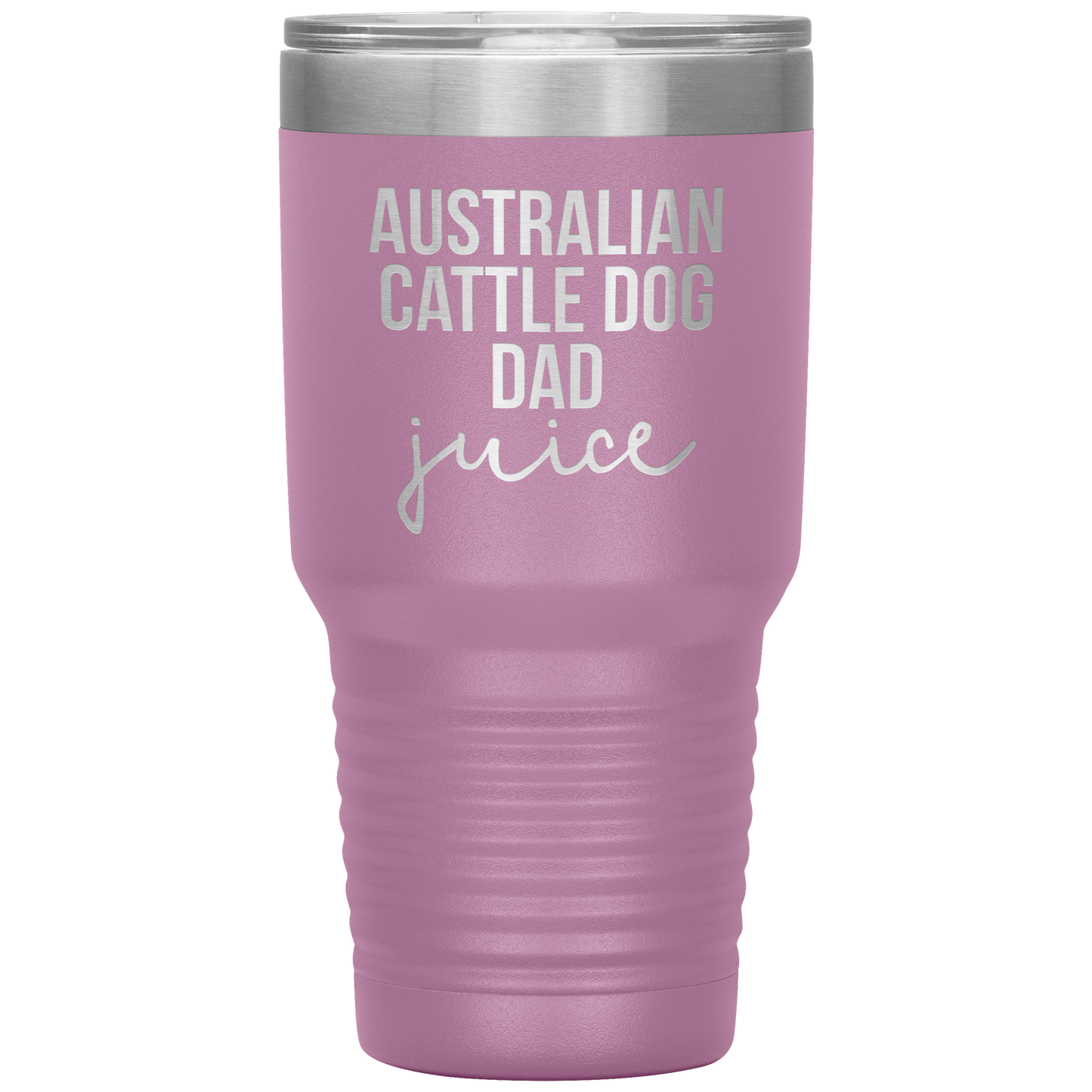 Australian Cattle Dog Dad Tumbler, Funny Travel Coffee Mug, Birthday Gifts for Men and Women