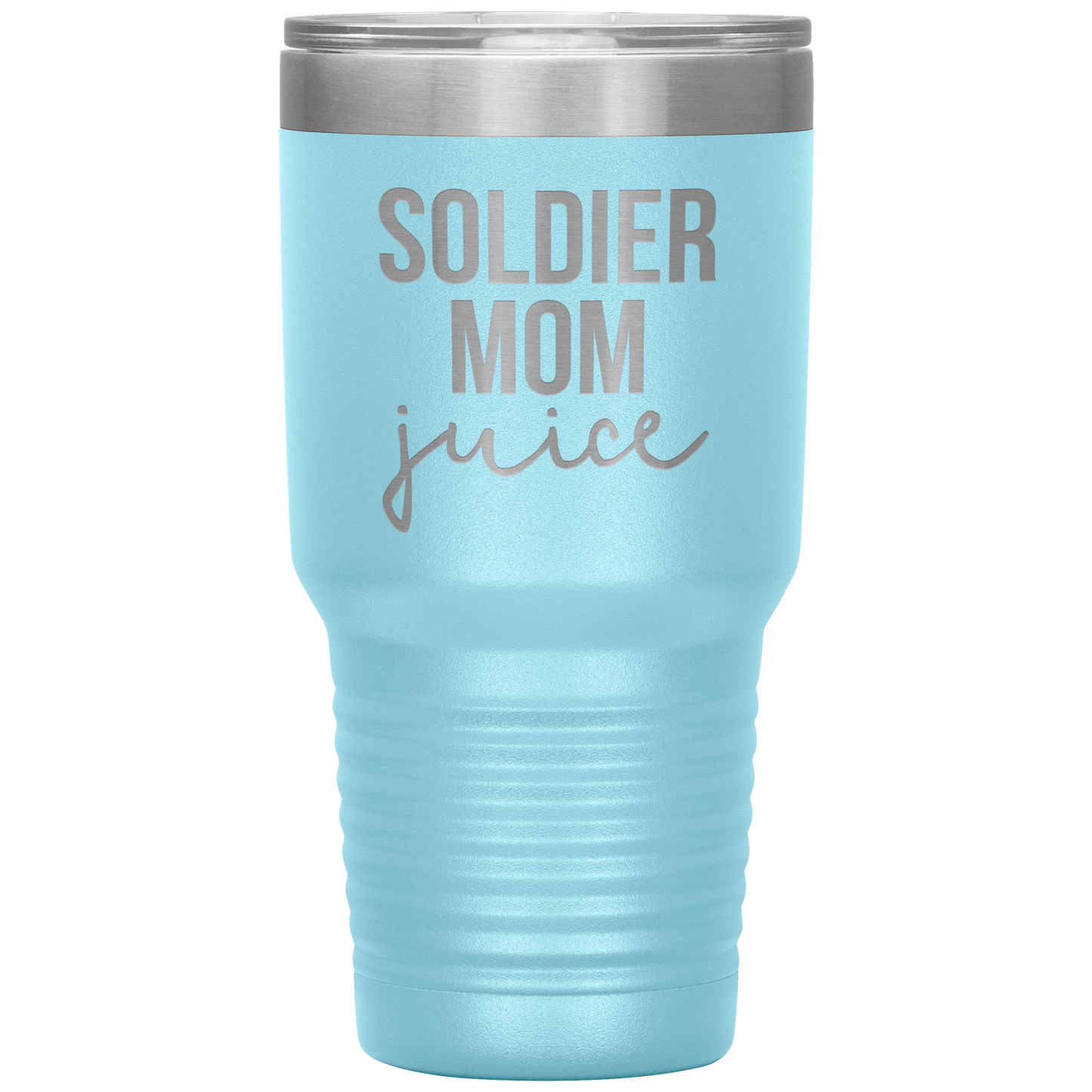 Soldat Maman Tumbler, Soldier Mom Cadeaux, Travel Coffee Mug, Cadeaux d’anniversaire pour les hommes et les femmes