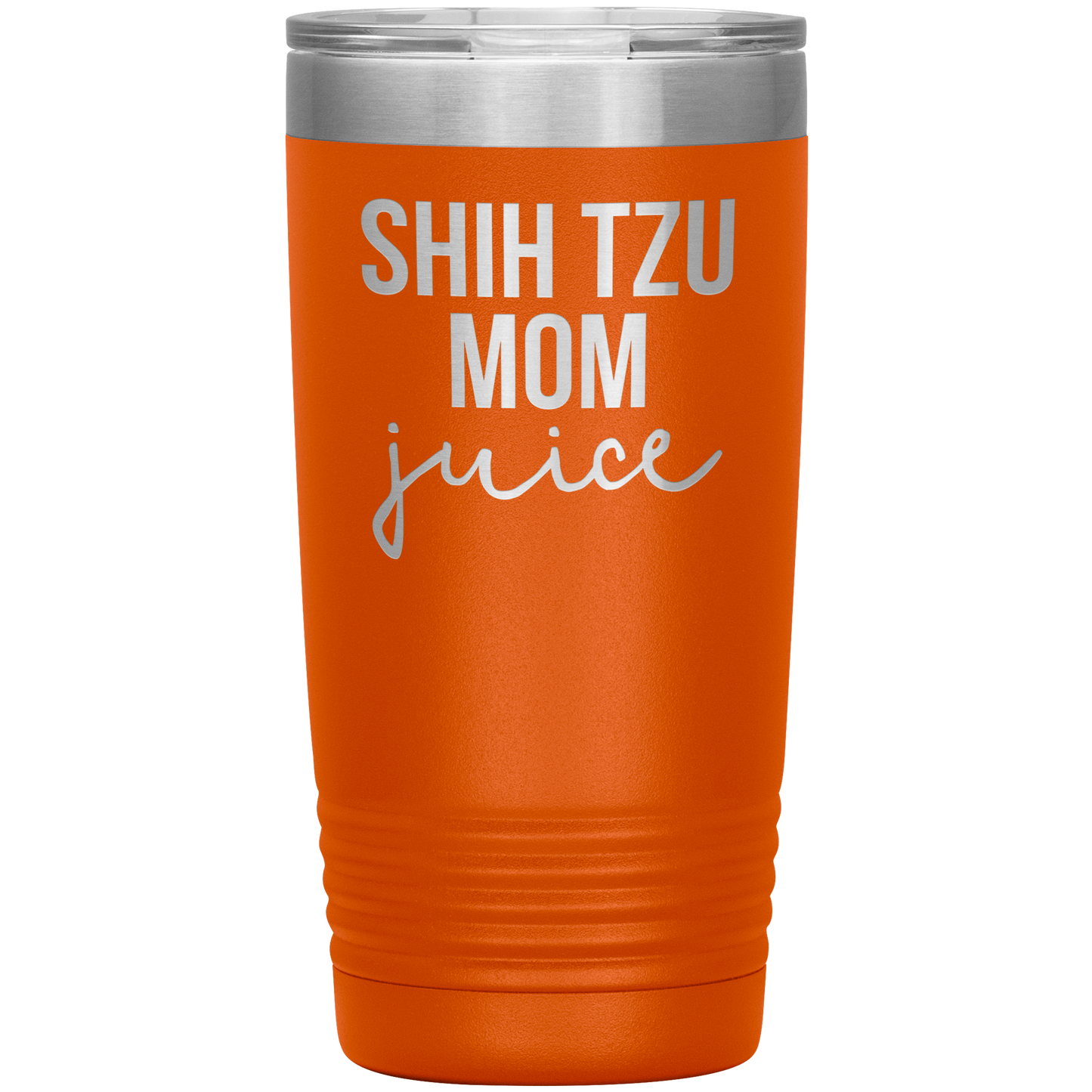 Shih Tzu Mãe Tumbler, Shih Tzu Mãe presentes, Travel Coffee Mug, presentes de aniversário para Homens e Mulheres