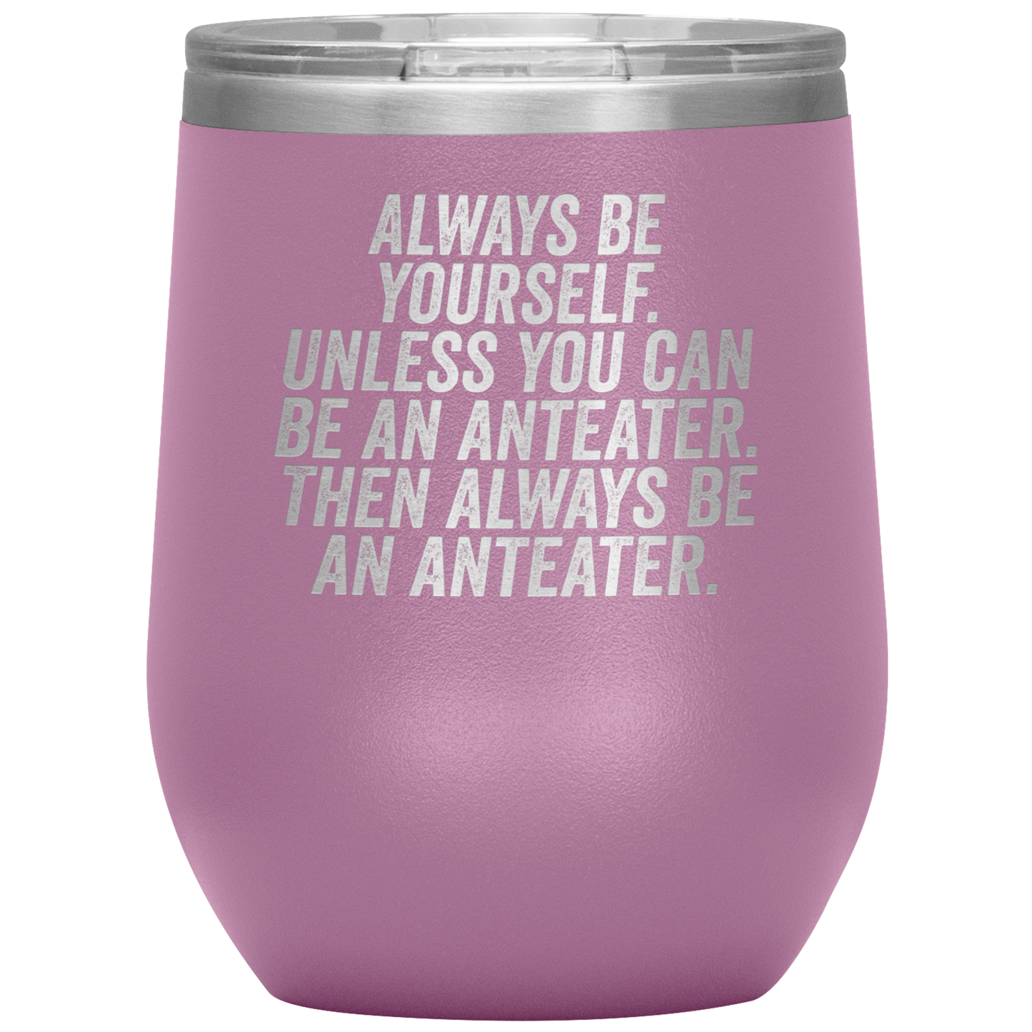 Anteater Wine Tumbler, Anteater Gifts, Travel Wine Cup, Birthday Gifts for Men and Women