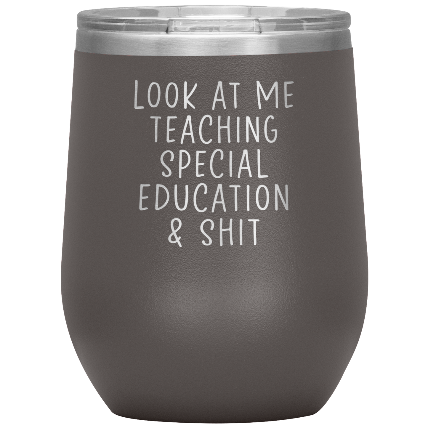 Special Education Teacher Wine Tumbler, Special Education Teacher Gifts, Travel Wine Cup, Birthday Gifts for Men and Women