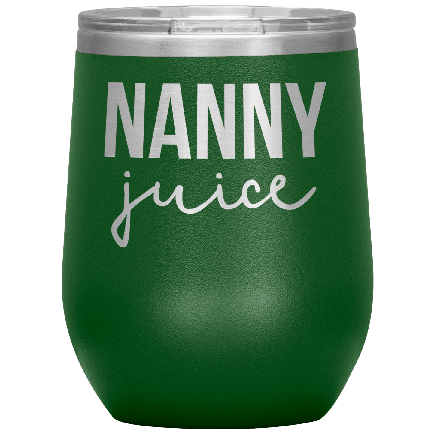 Nanny Wine Tumbler, Nanny Gifts, Travel Wine Cup, Birthday Gifts for Men and Women