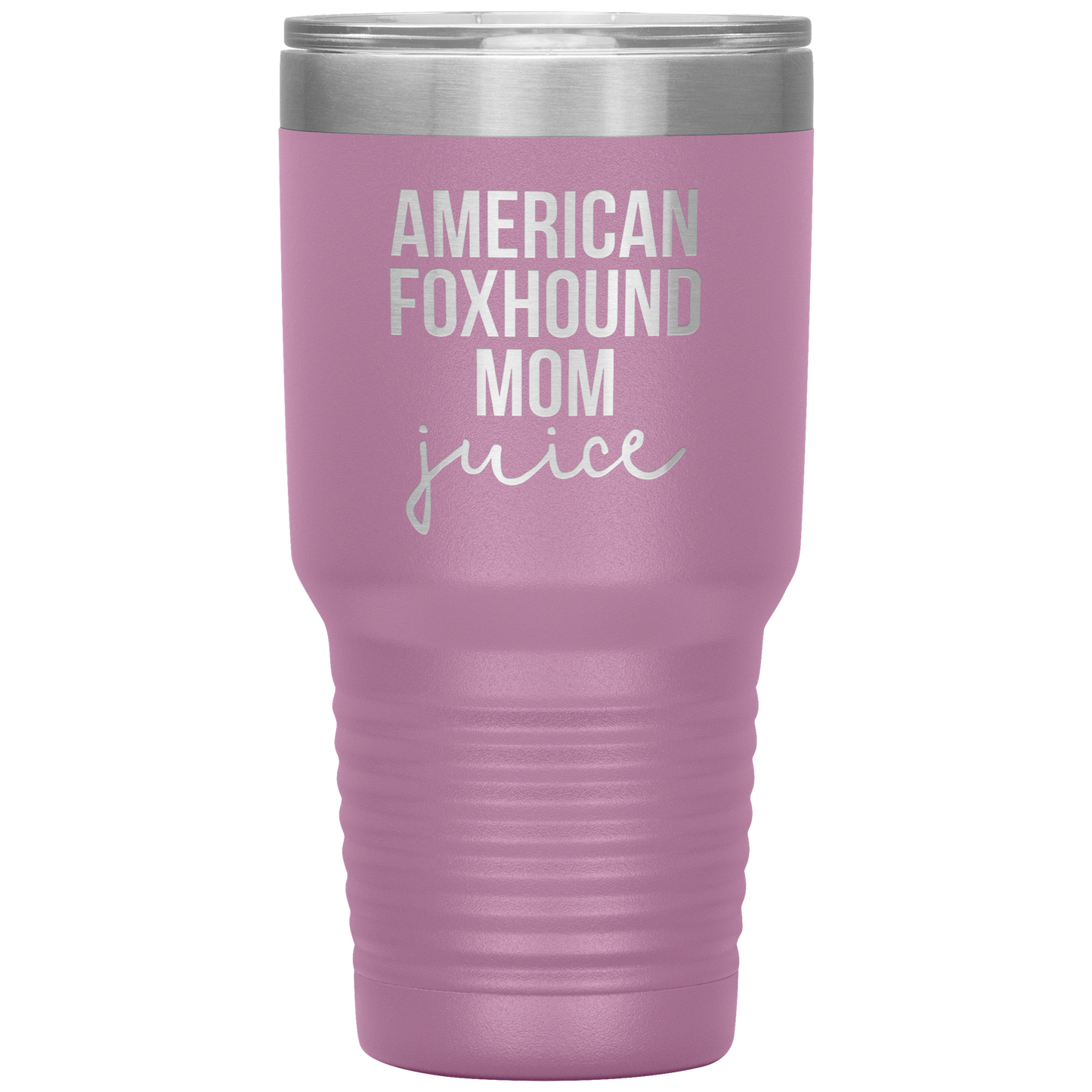 American Foxhound Mom Tumbler, Funny Travel Coffee Mug, Birthday Gifts for Men and Women