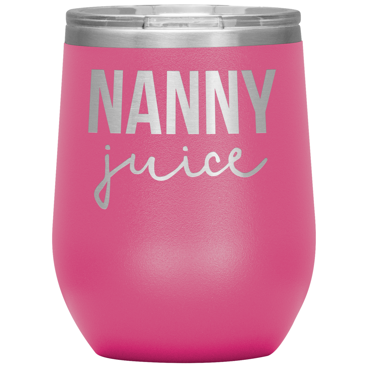 Nanny Wine Tumbler, Nanny Gifts, Travel Wine Cup, Birthday Gifts for Men and Women