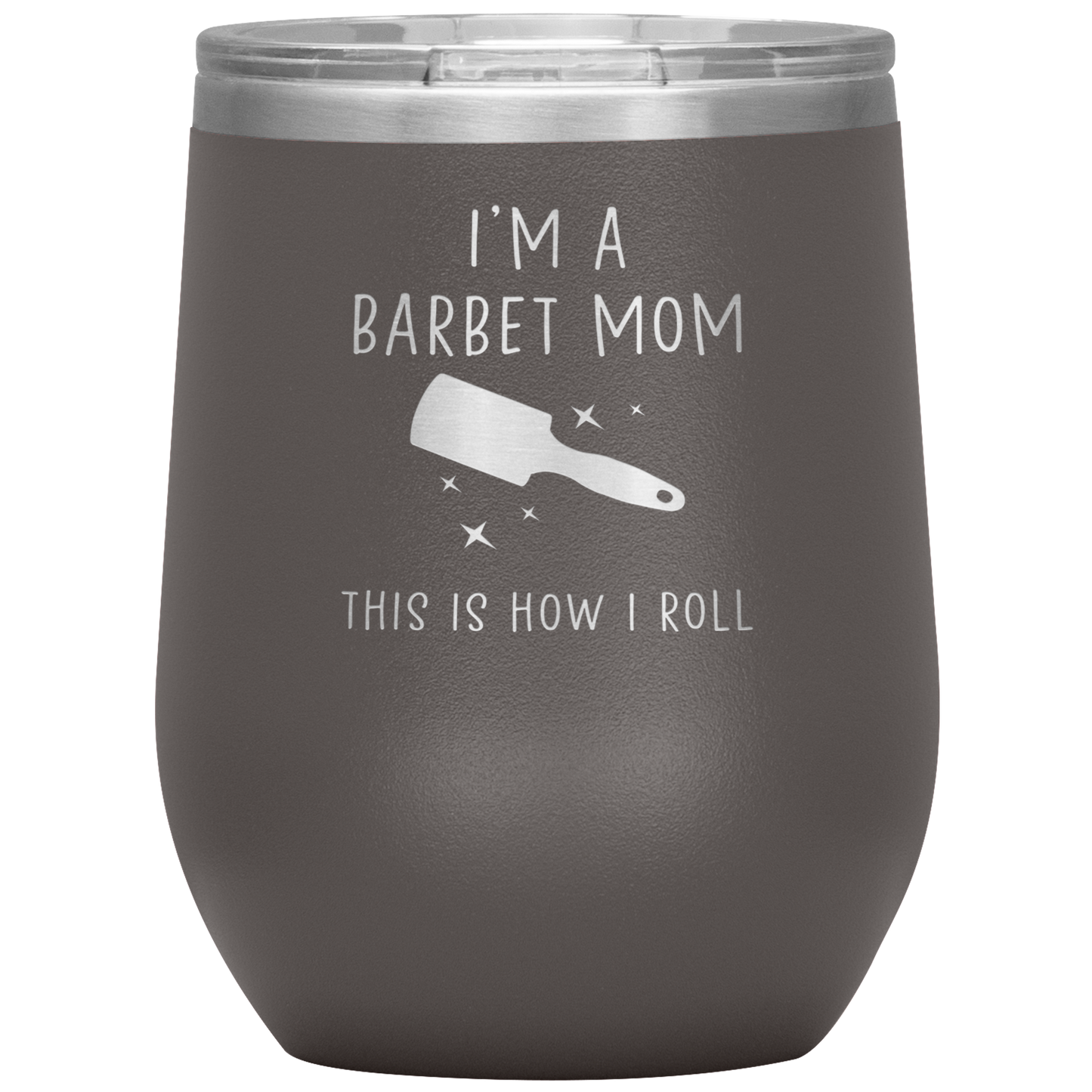 Barbet Mom Wine Tumbler, Funny Travel Wine Cup, Birthday Gifts for Men and Women