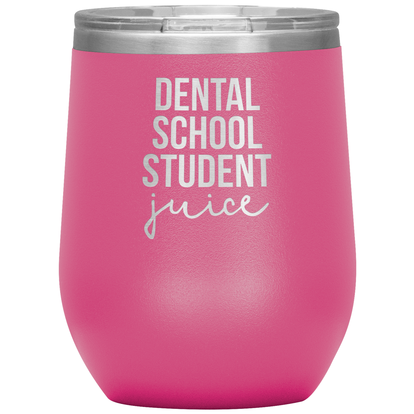 Dental School Student Wine Tumbler, Dental School Student Gifts, Travel Wine Cup, Birthday Gifts for Men and Women