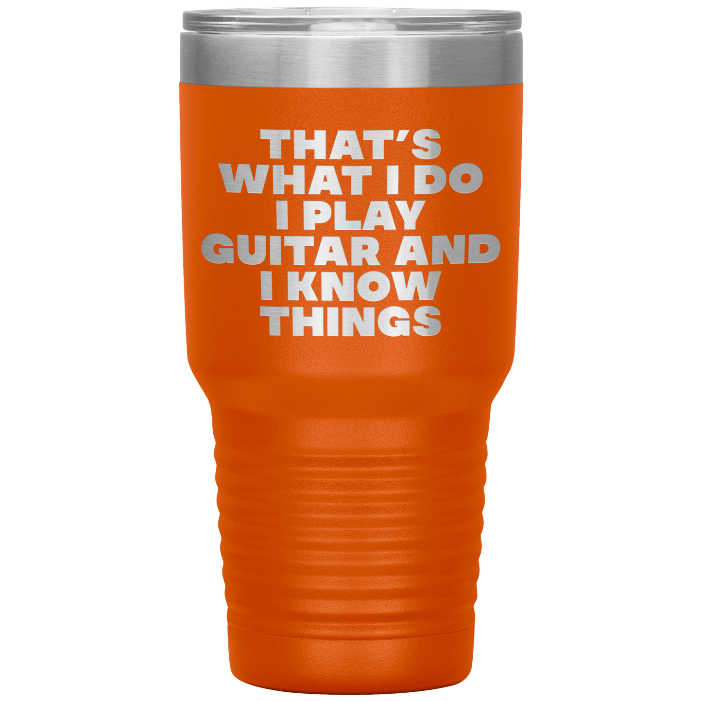 Guitarist Tumbler, Guitarist Gifts, Travel Coffee Mug, Birthday Gifts for Men and Women