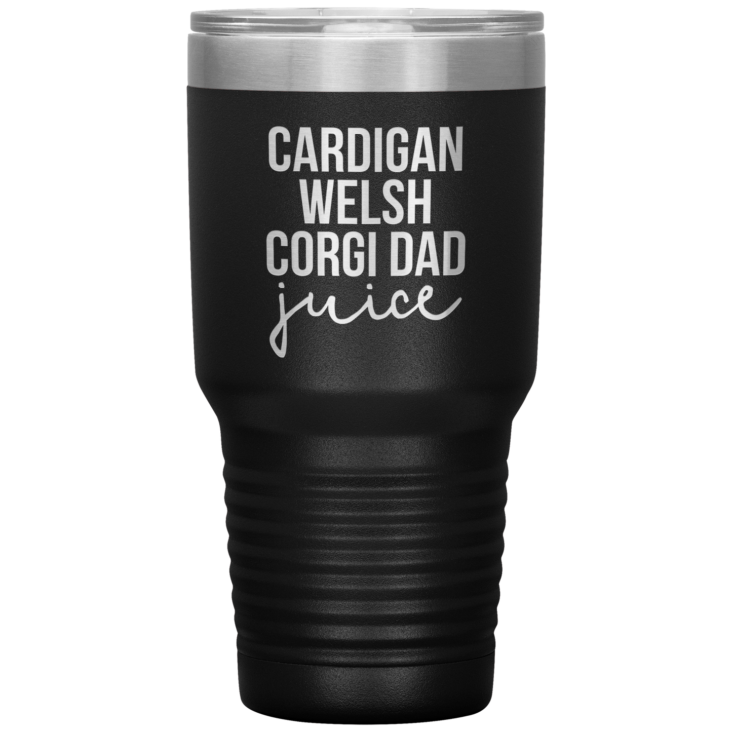 Cardigan Welsh Corgi Dad Tumbler, Cardigan Welsh Corgi Dad Gifts, Travel Coffee Mug, Birthday Gifts for Men and Women