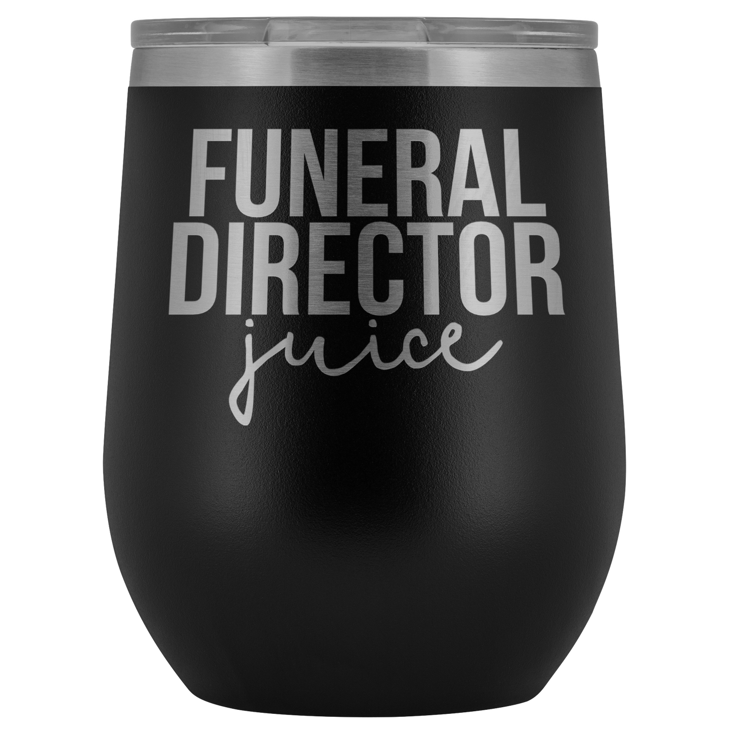 Regali regista funerale, direttore funerale wine Tumbler, Funeral Director Cup, regali di compleanno divertenti per uomini e donne