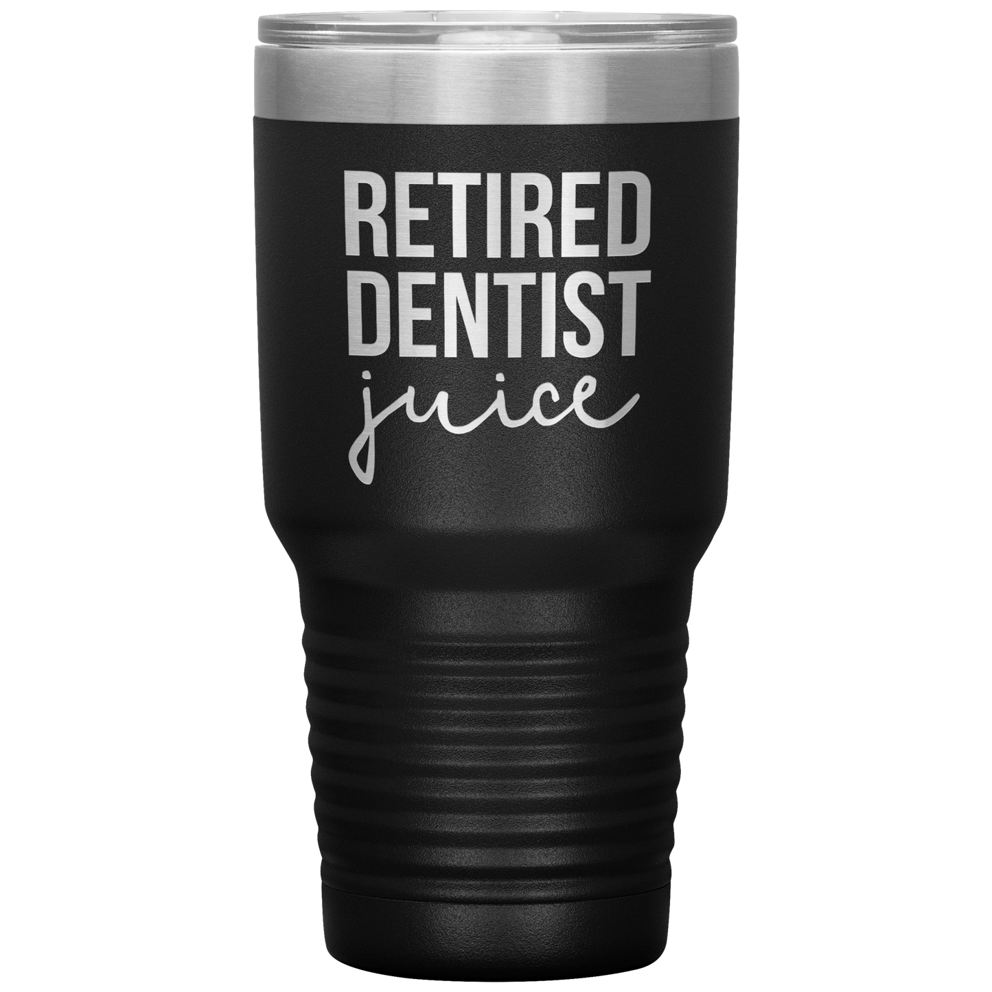 Retired Dentist Tumbler, Retired Dentist Gifts, Travel Coffee Mug, Birthday Gifts for Men and Women