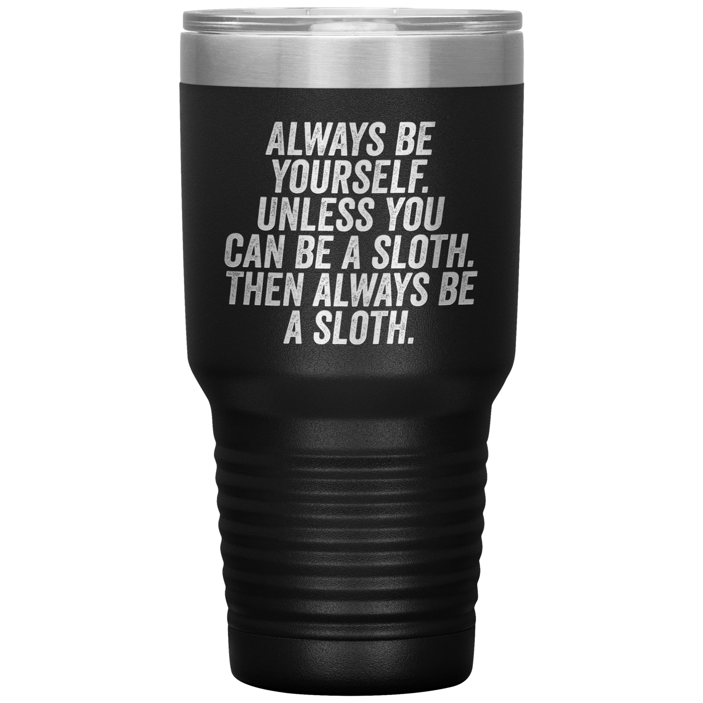 Sloth Tumbler, Sloth Gifts, Travel Coffee Mug, Birthday Gifts for Men and Women