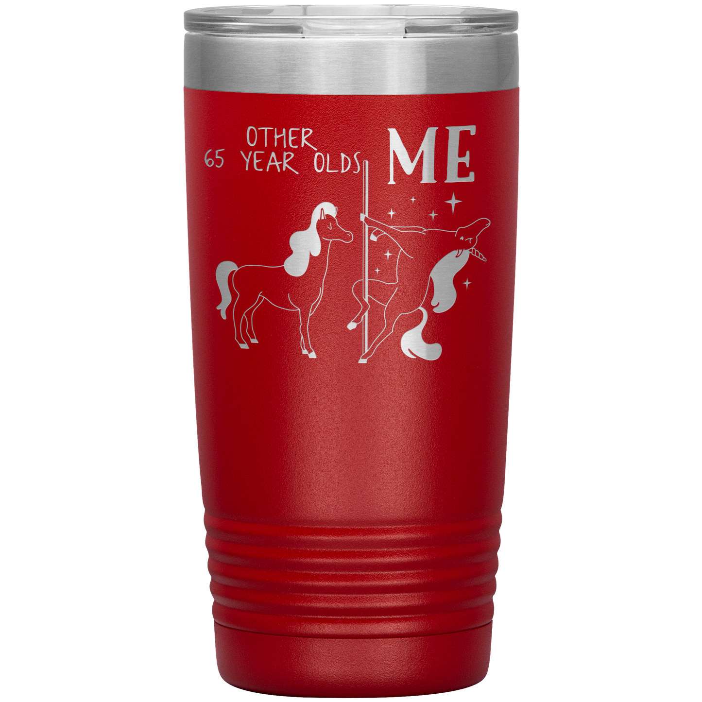 Un vaso para el 65, un regalo para el 65, una taza de café para el 65, un regalo para el hombre y la mujer.