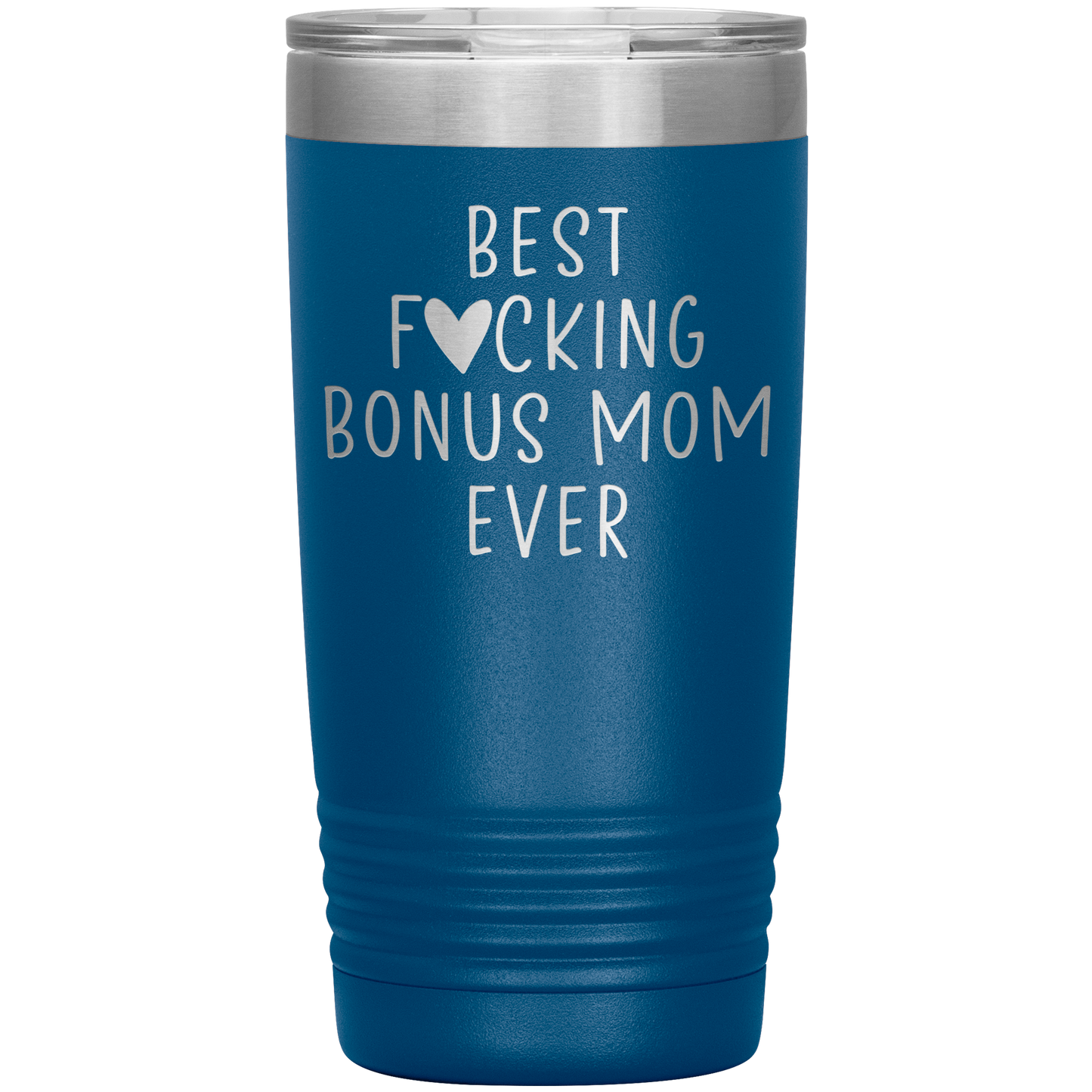 Bonus Mom Tumbler, Bonus Mom Gifts, Travel Coffee Mug, Birthday Gifts for Men and Women