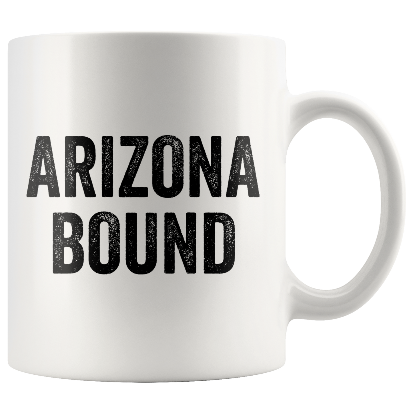 Moving to Arizona Gifts, Coffee Mug, Two Tone Accent Cup, Birthday Gift for Men and Women