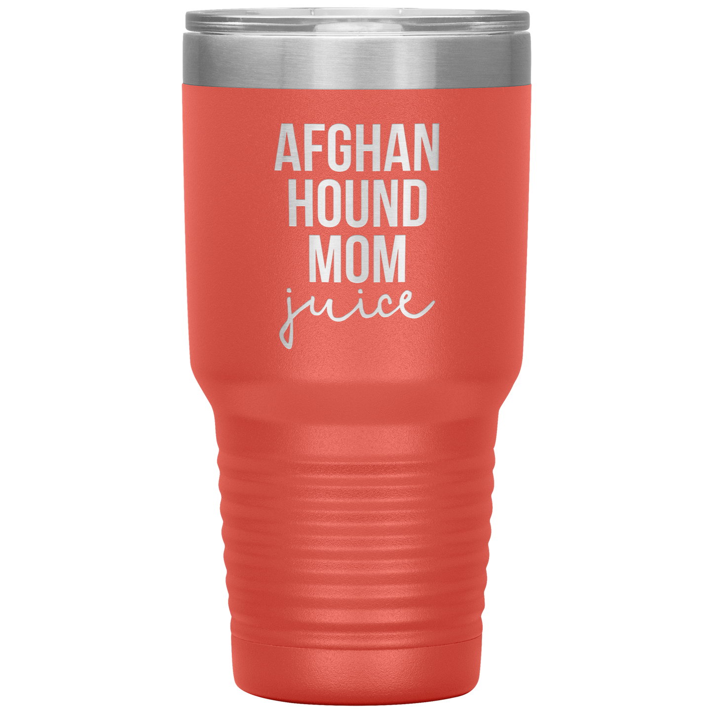 Afghan Hound Mom Tumbler, Funny Travel Coffee Mug, Birthday Gifts for Men and Women