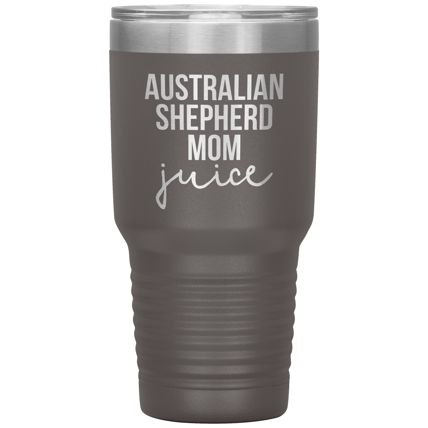 Australian Shepherd Mom Tumbler, Funny Travel Coffee Mug, Birthday Gifts for Men and Women