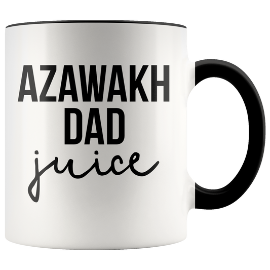 Azawakh Dad Gifts, Coffee Mug, Two Tone Accent Cup, Birthday Gift for Men and Women