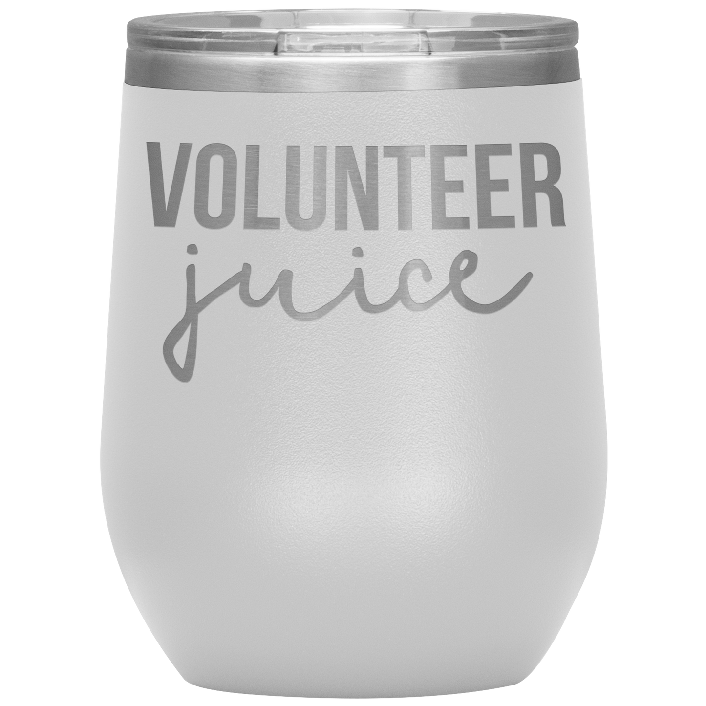 Volunteer Wine Tumbler, Volunteer Gifts, Travel Wine Cup, Birthday Gifts for Men and Women