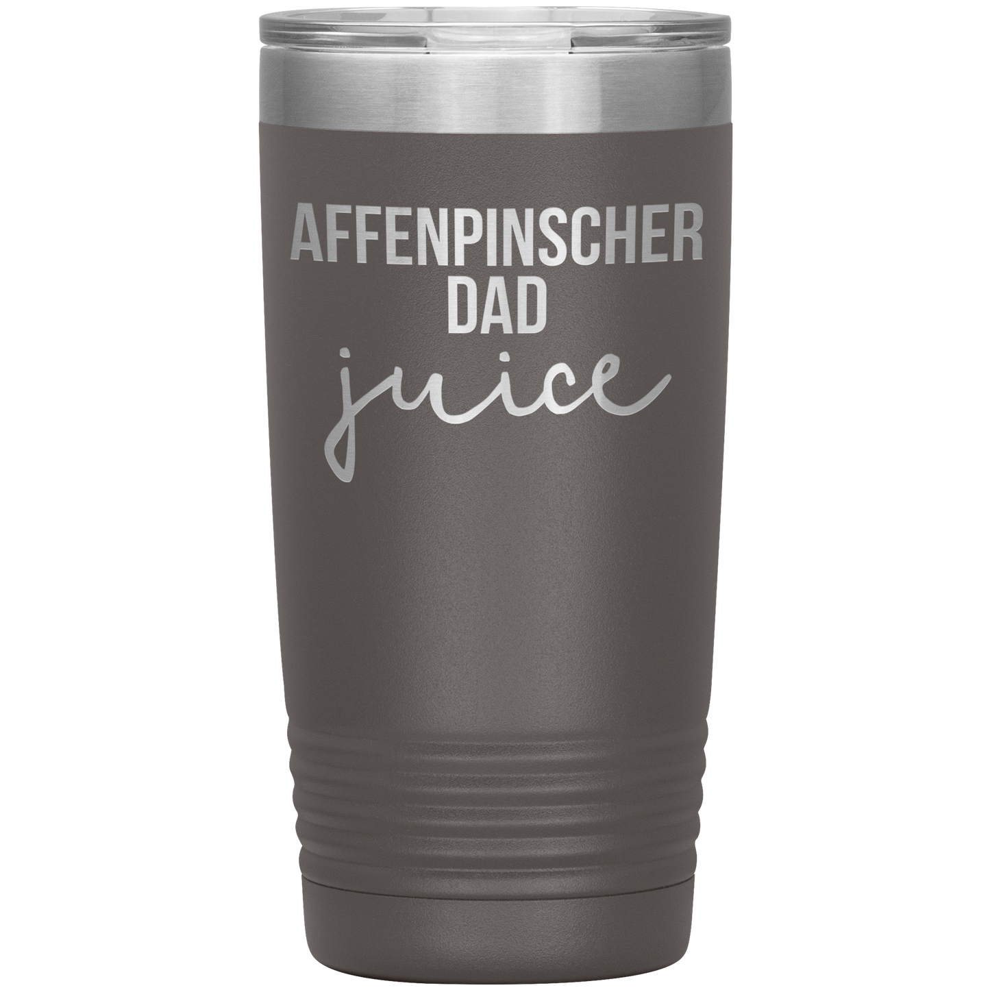 Affenpinscher Dad Tumbler, Funny Travel Coffee Mug, Birthday Gifts for Men and Women