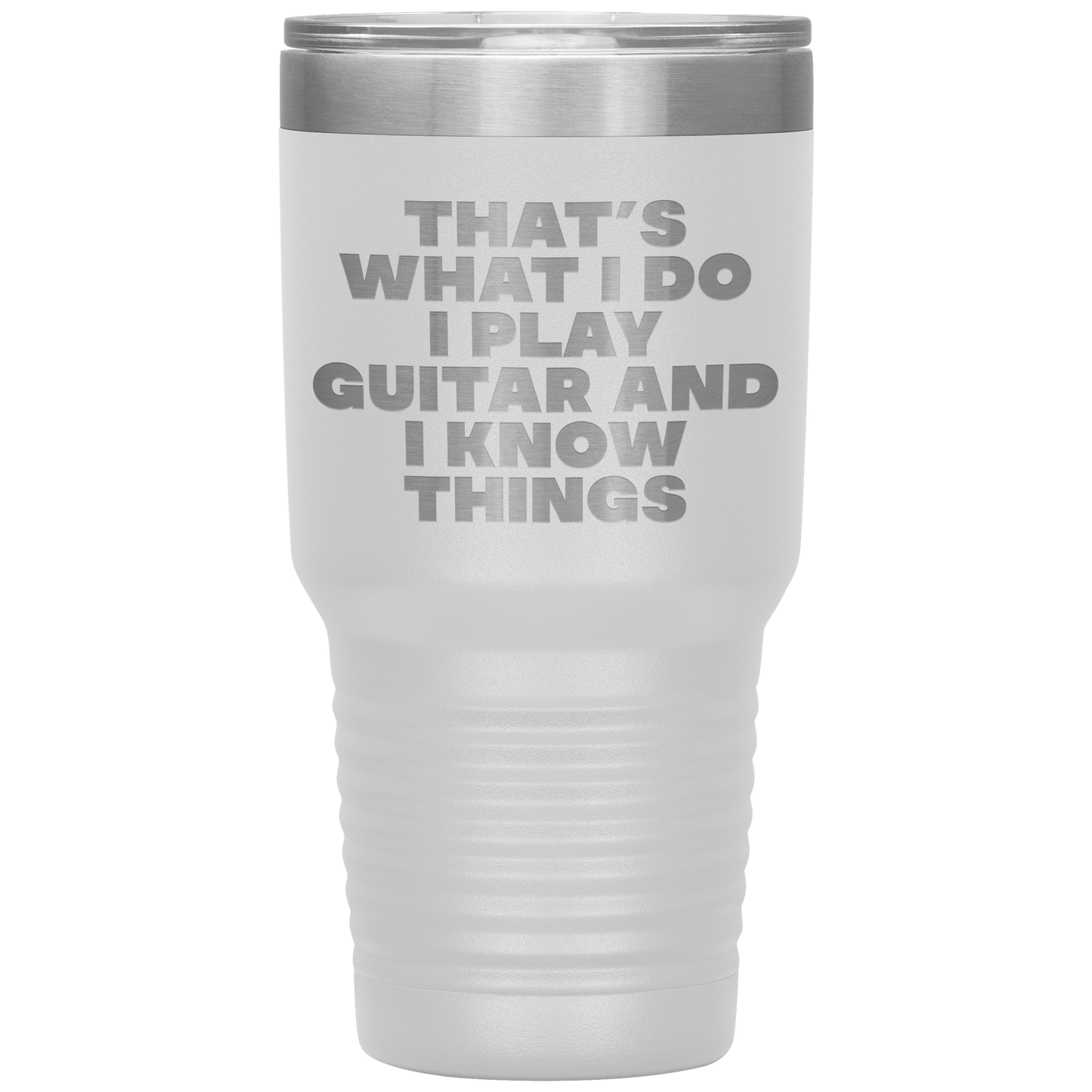 Guitarist Tumbler, Guitarist Gifts, Travel Coffee Mug, Birthday Gifts for Men and Women