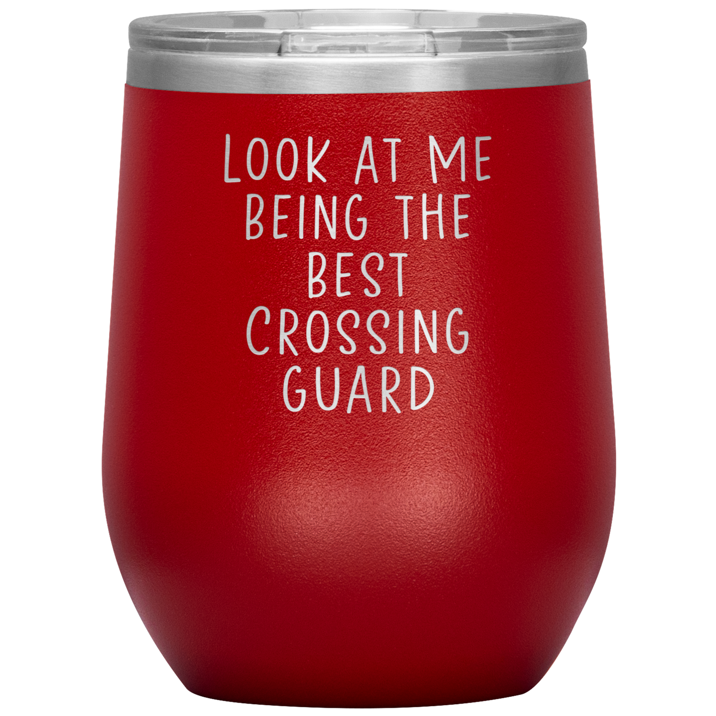 Crossing Guard Wine Tumbler, Crossing Guard Gifts, Travel Wine Cup, Birthday Gifts for Men and Women